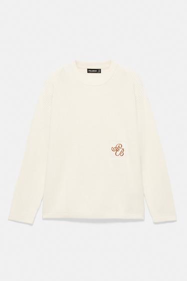 Embroidered jumper — Off white 7