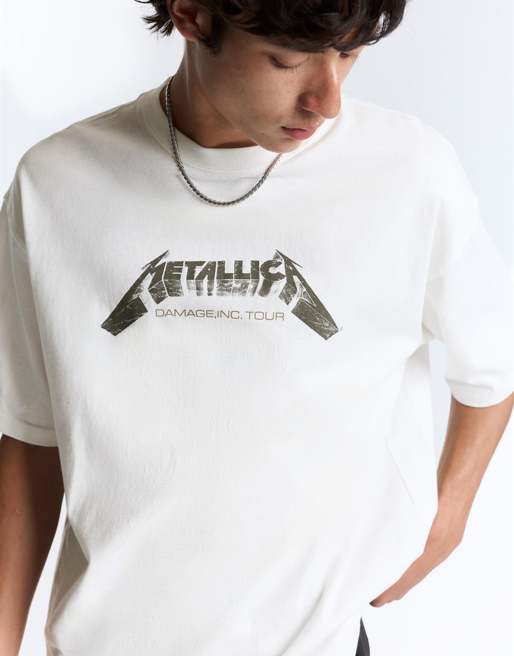 Metallica relaxed fit T-shirt — Off white