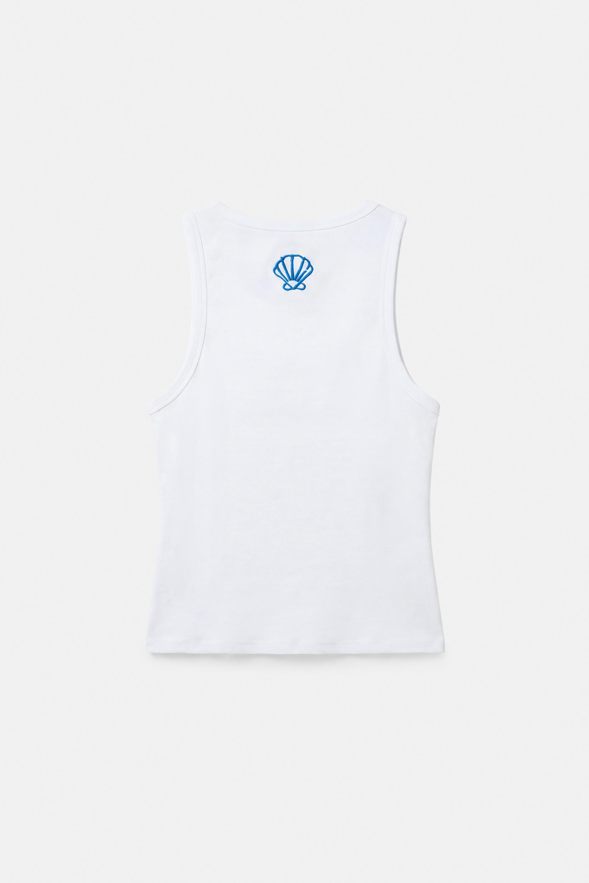 La Toja tank top — Ice
