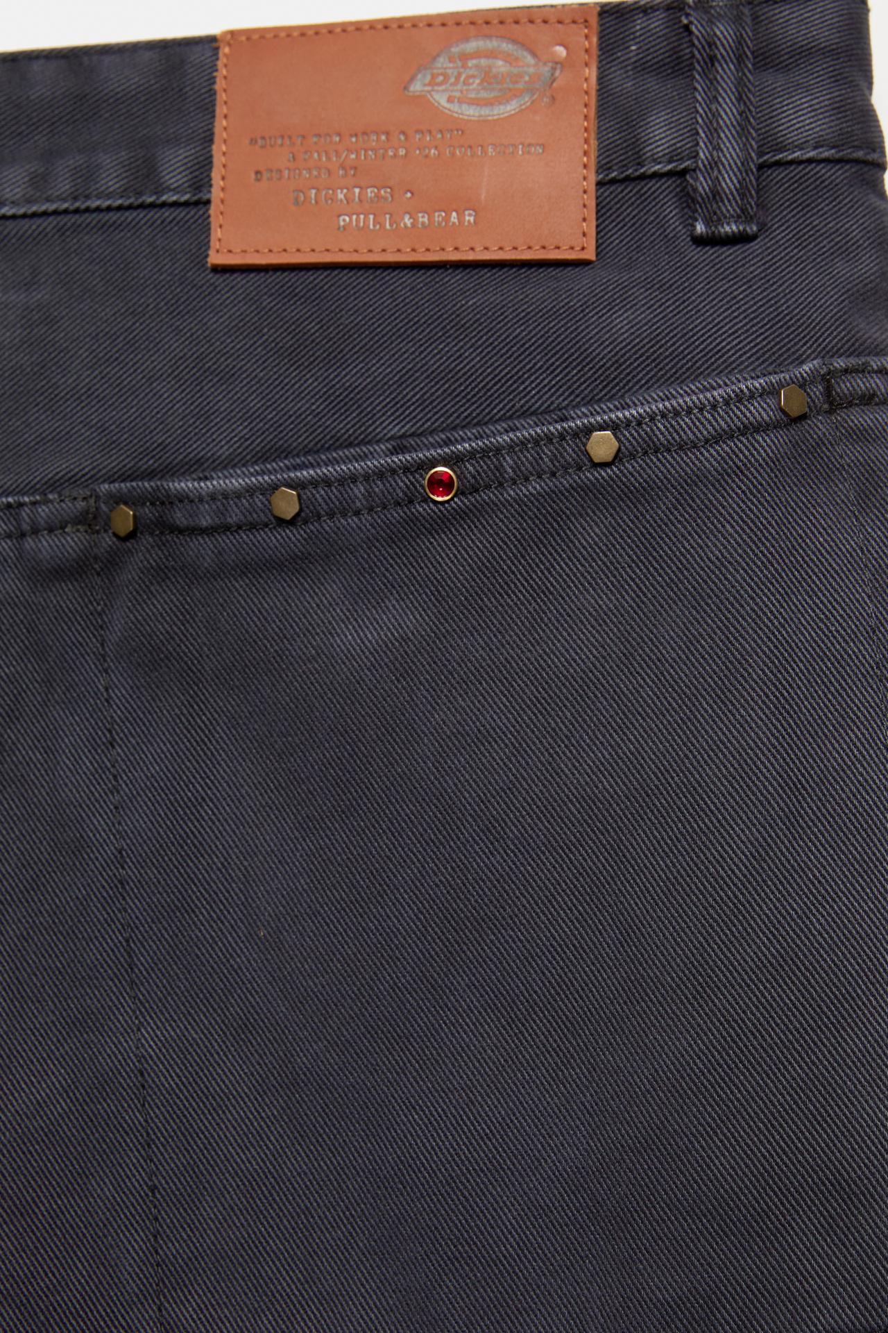 Dickies straight-leg trousers — Faded black