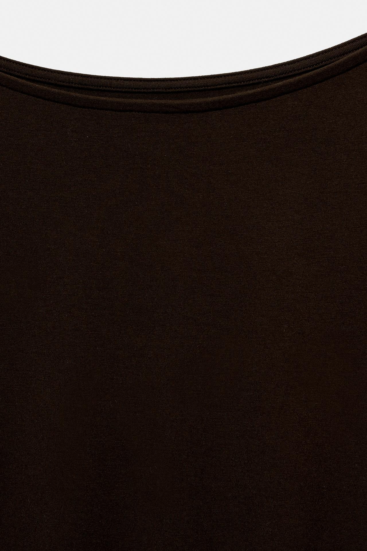 Waistband top — Brown