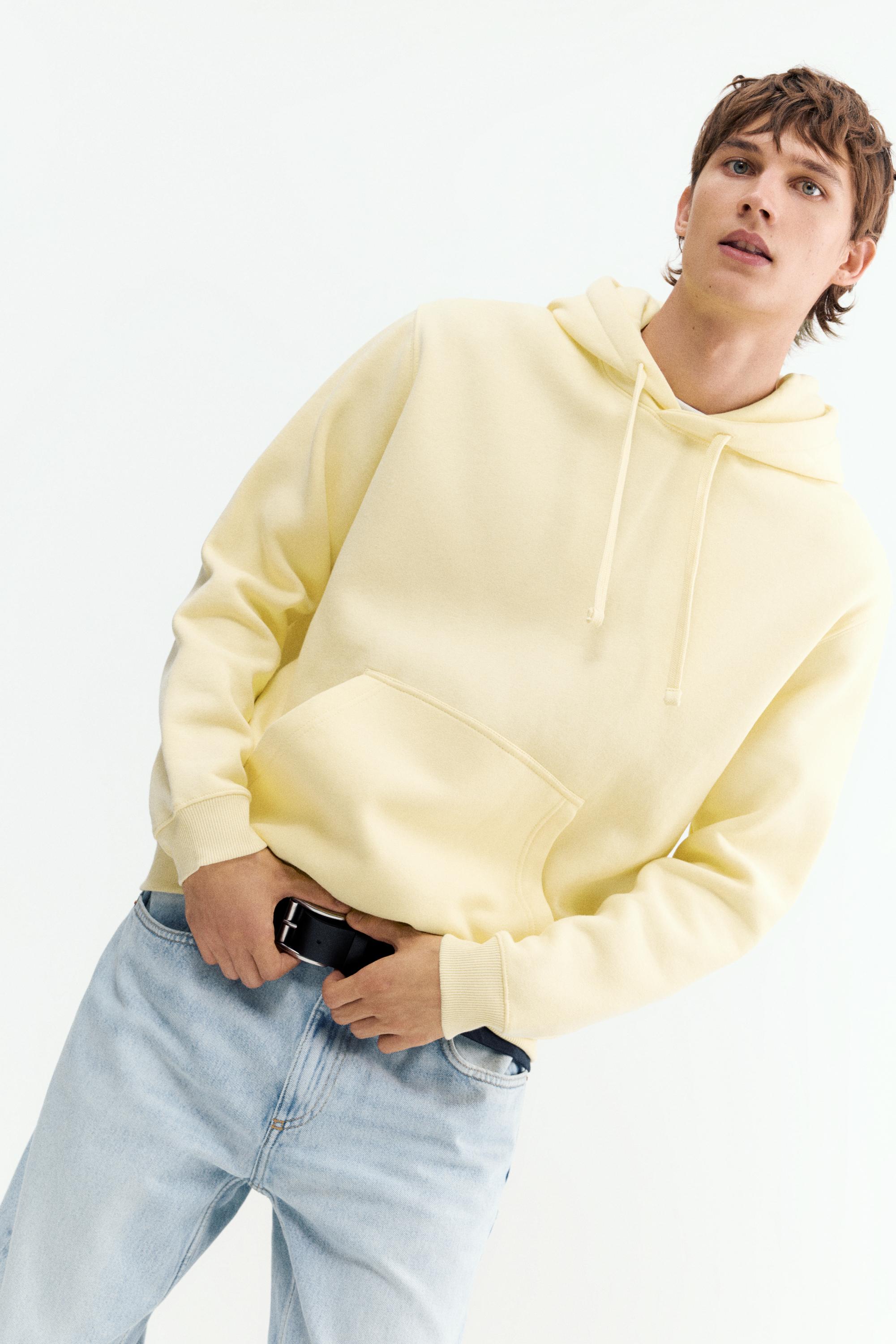 Basic hoodie — Yellow