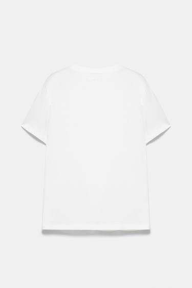 Studded graphic T-shirt — White 6