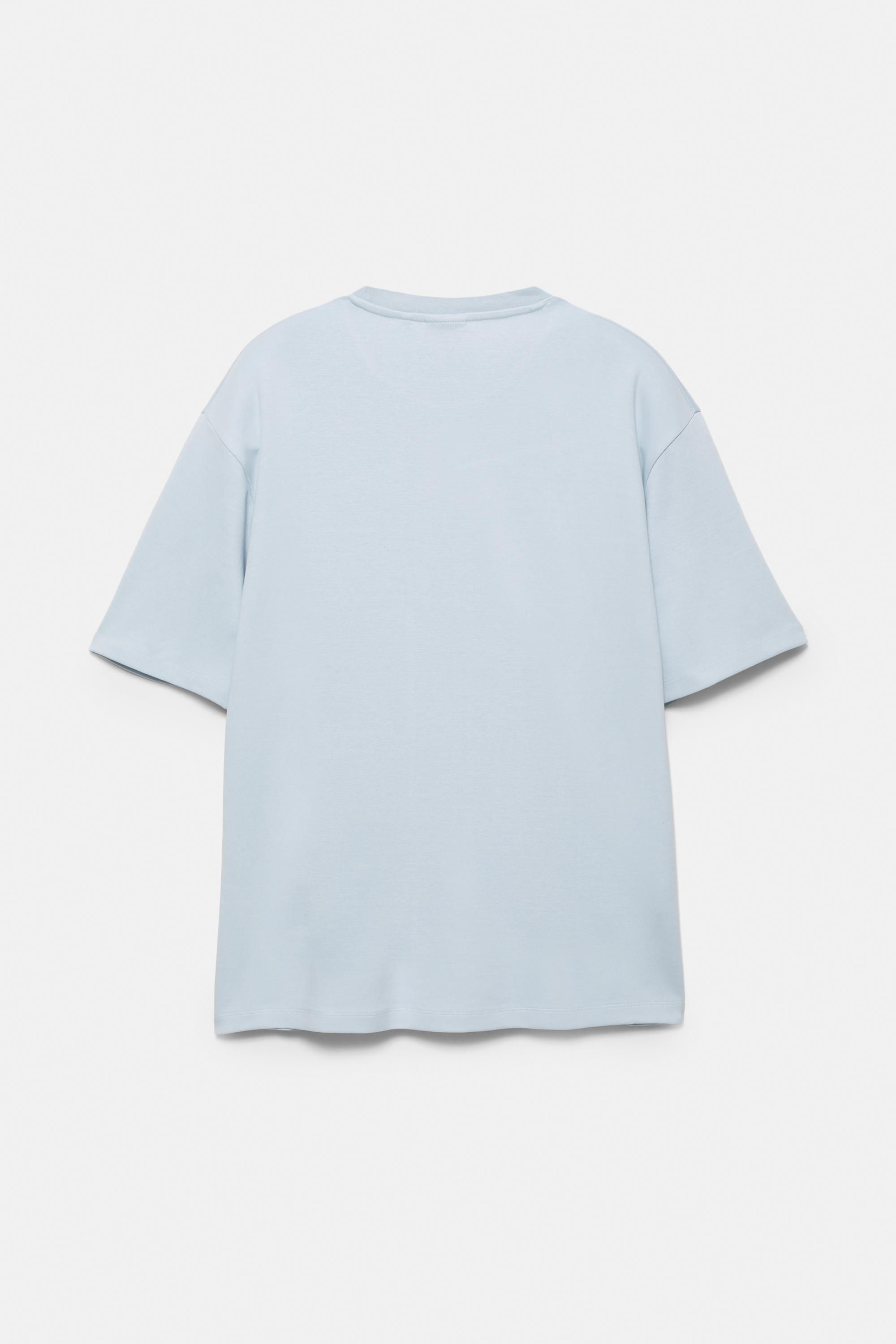 Boxy T-shirt — Blue