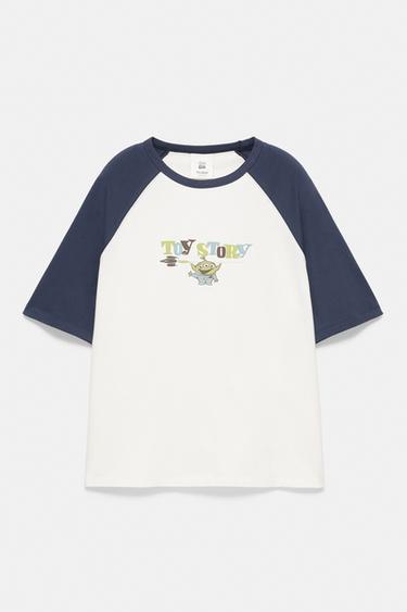 Toy Story raglan-sleeve T-shirt — Off white 8