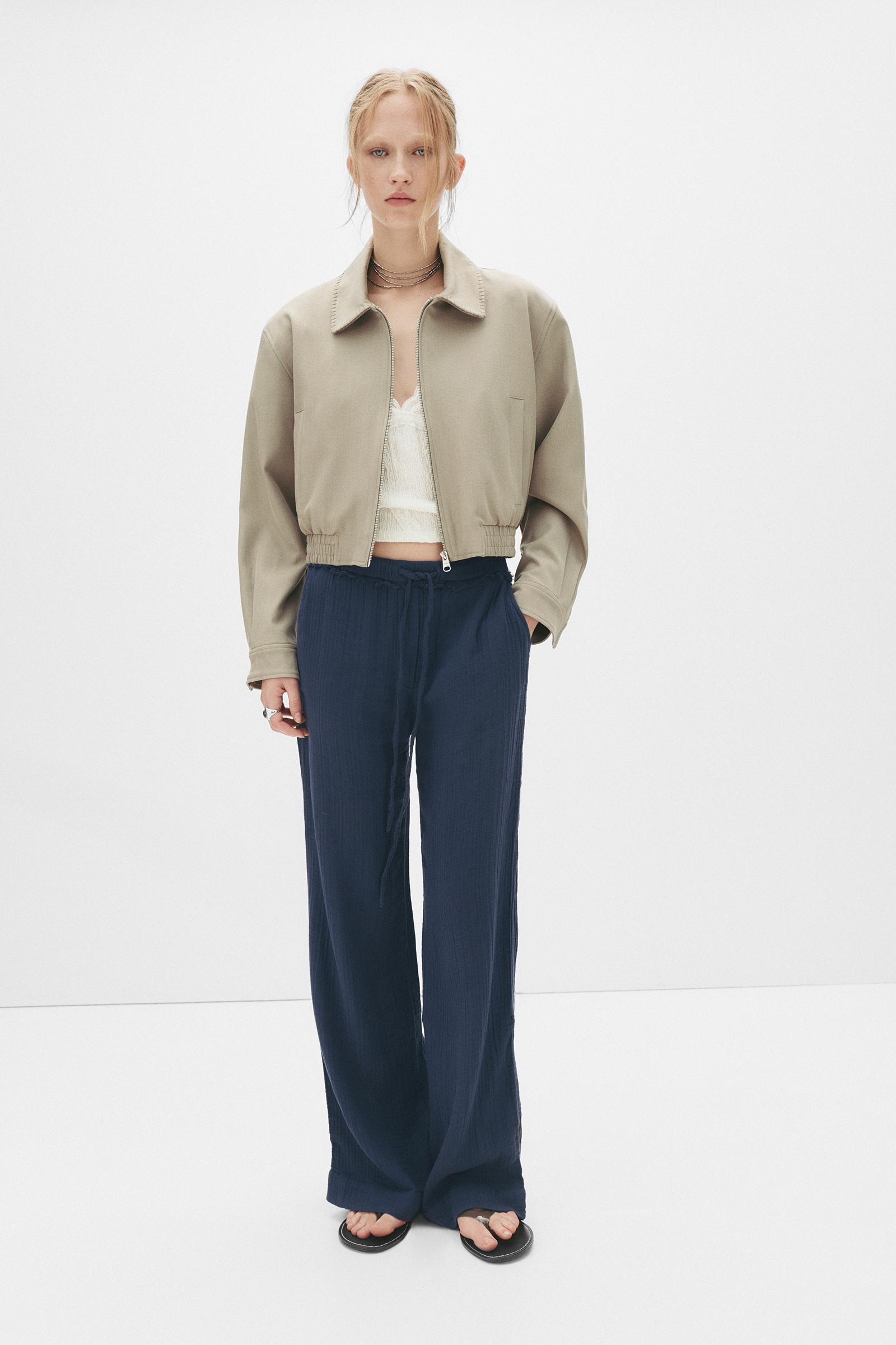 Pantalon Jogging À Smock - Pull&Bear - Modalova