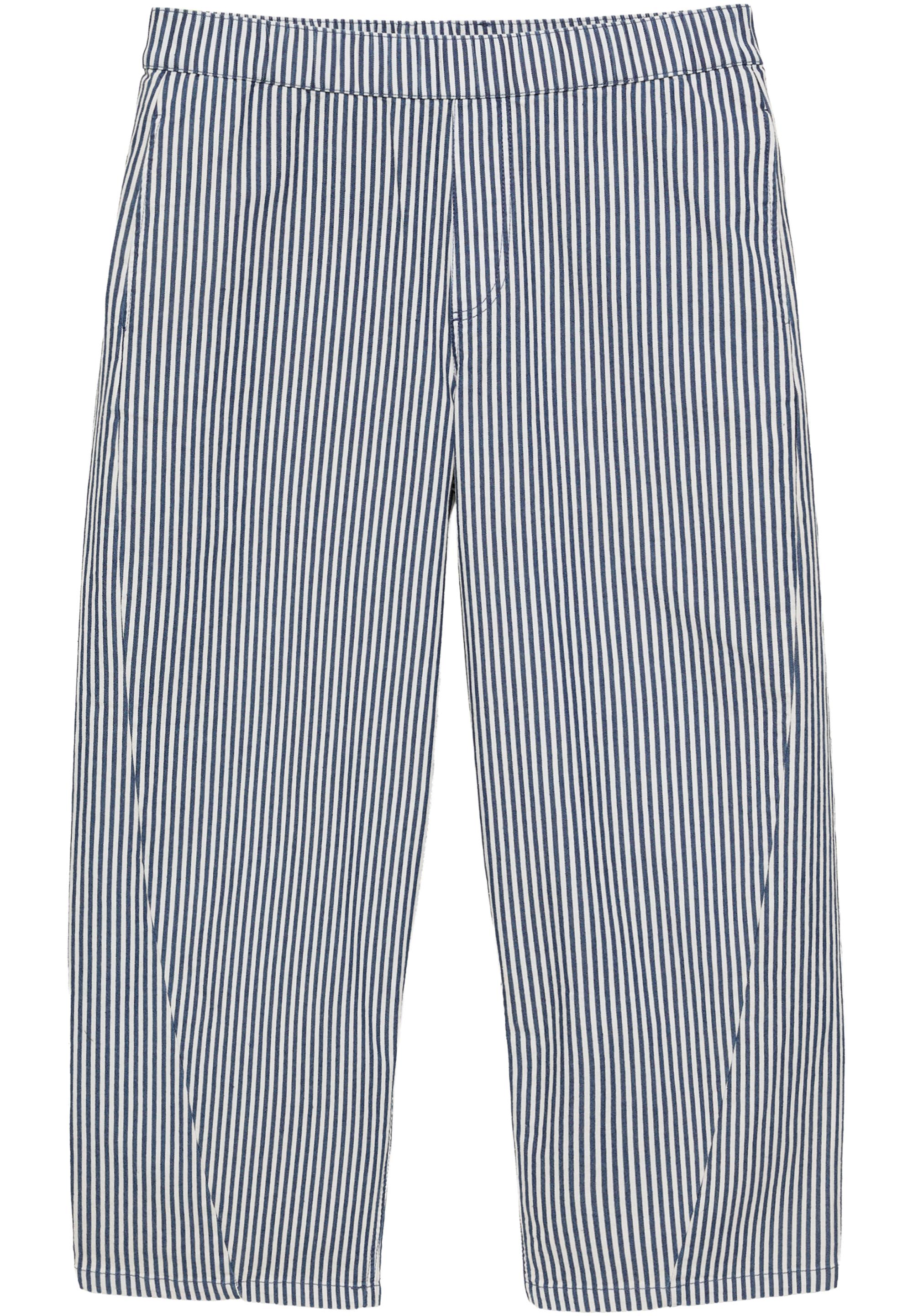 Barrel trousers — Navy
