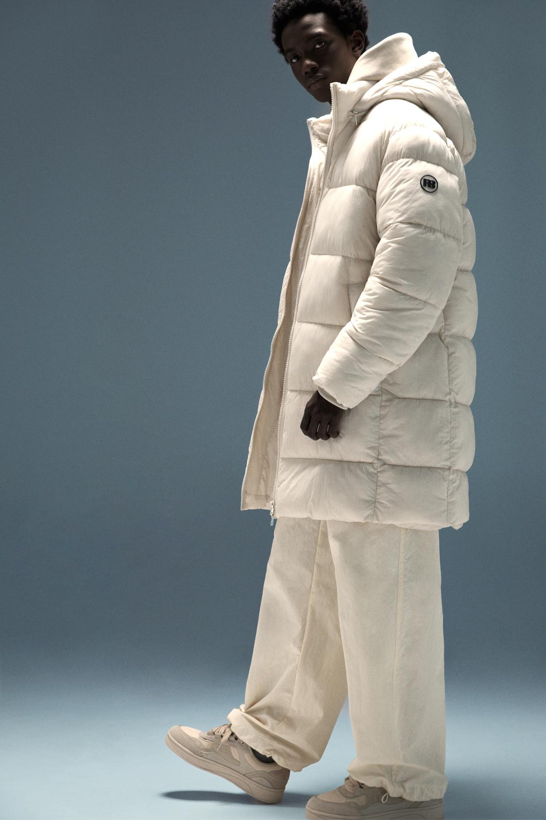 Water Repellent Abrigo Acolchado Mujer Pull And Bear Abrigos