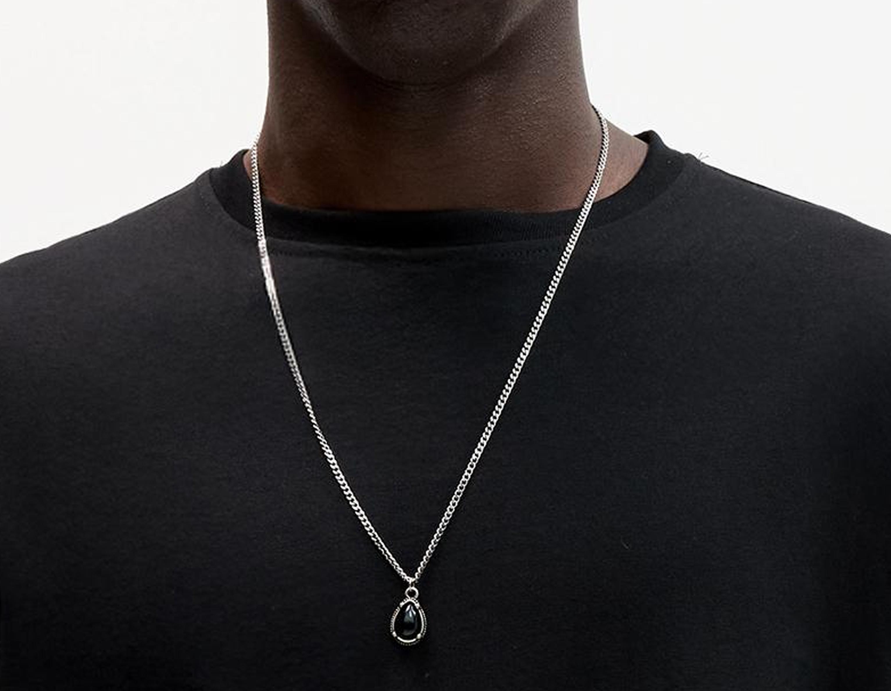 Basic short sleeve cotton T-shirt — Black