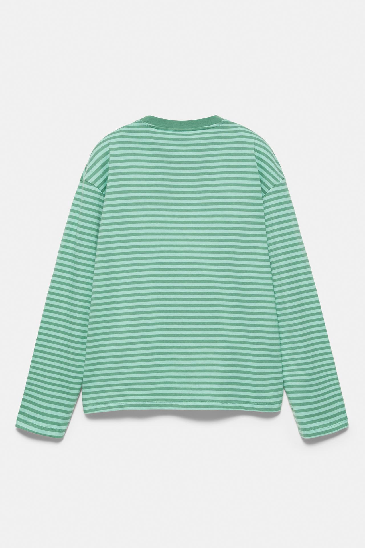Striped STWD T-shirt — Green