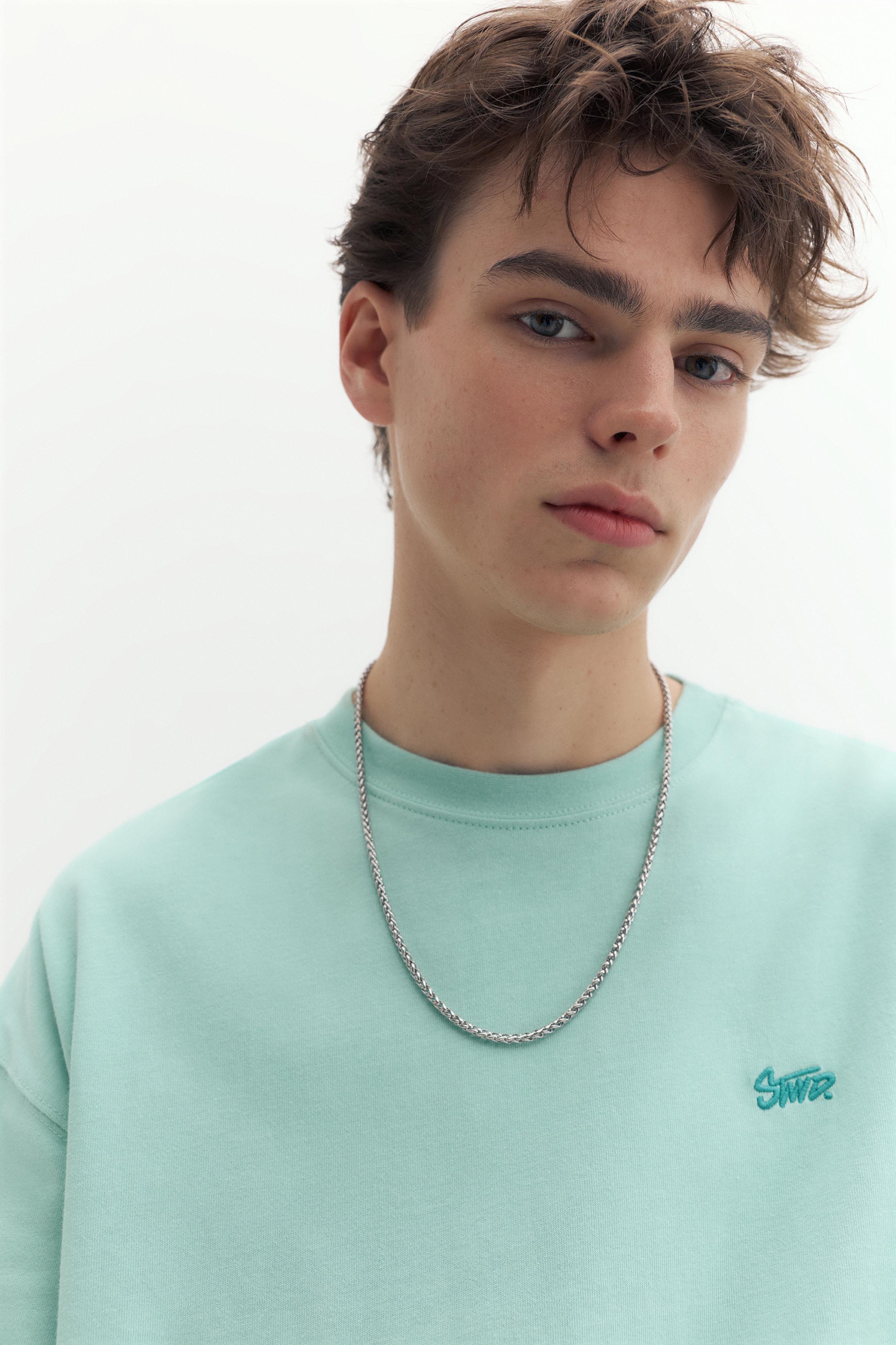 STWD logo boxy T-shirt — Green
