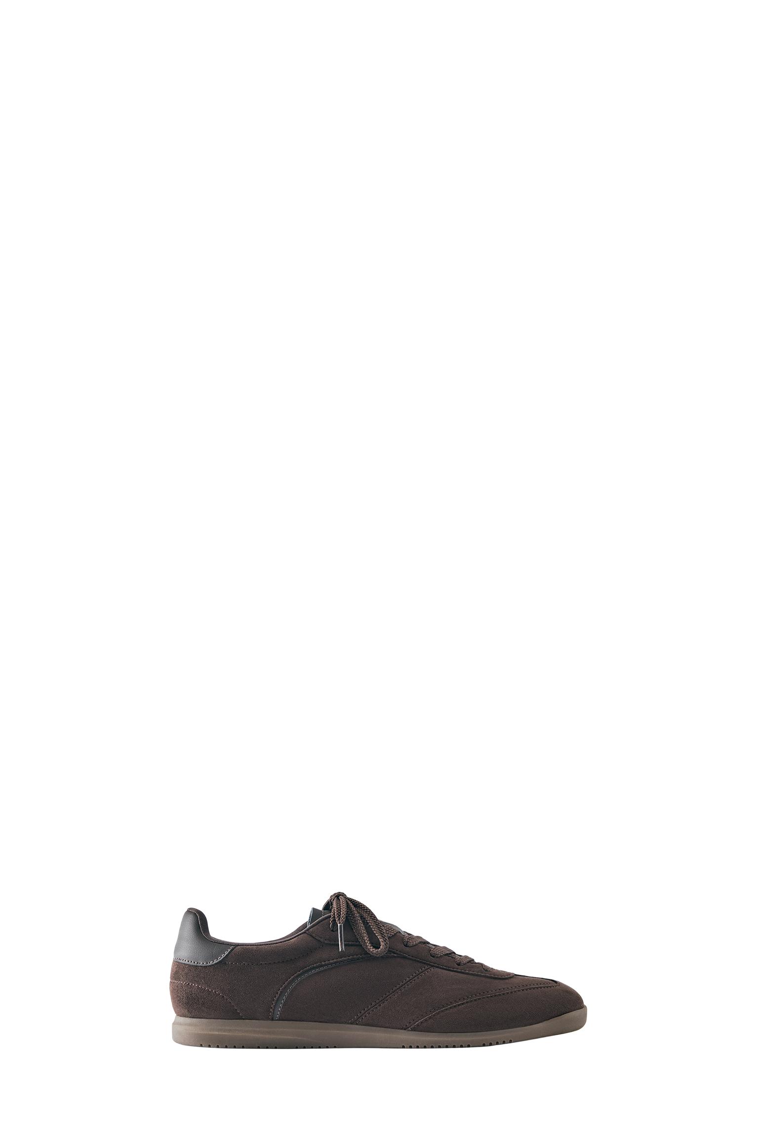 Slim trainers — Brown