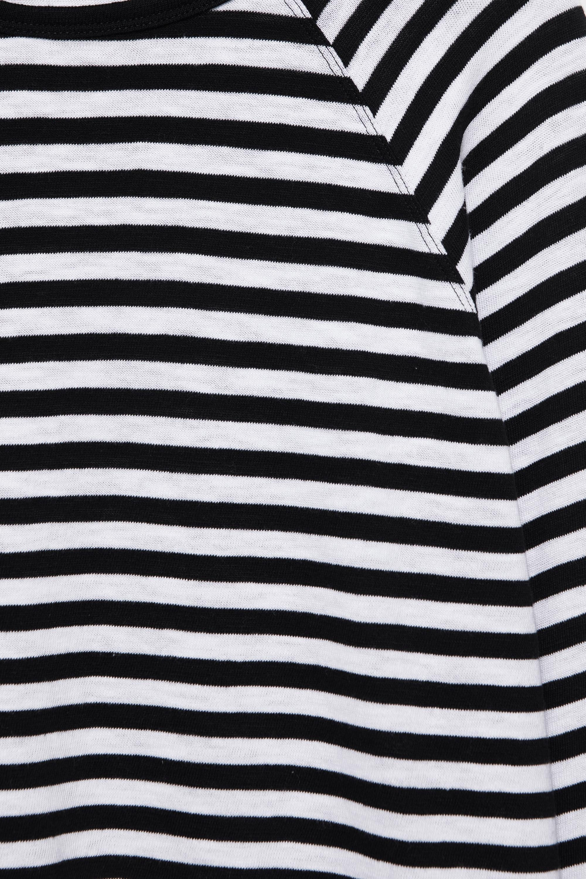 Long sleeve raglan T-shirt — Striped