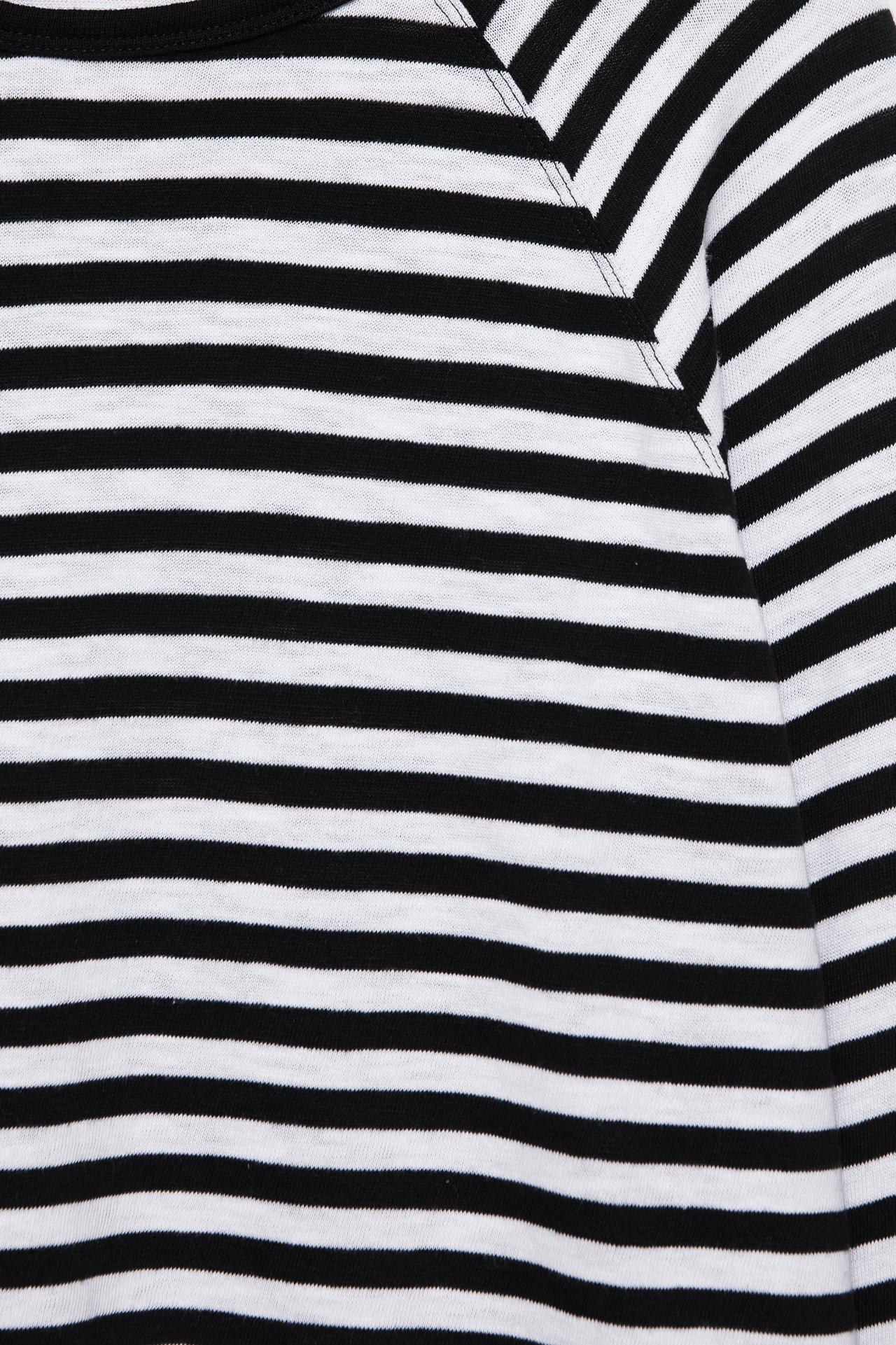 Long sleeve raglan T-shirt — Striped