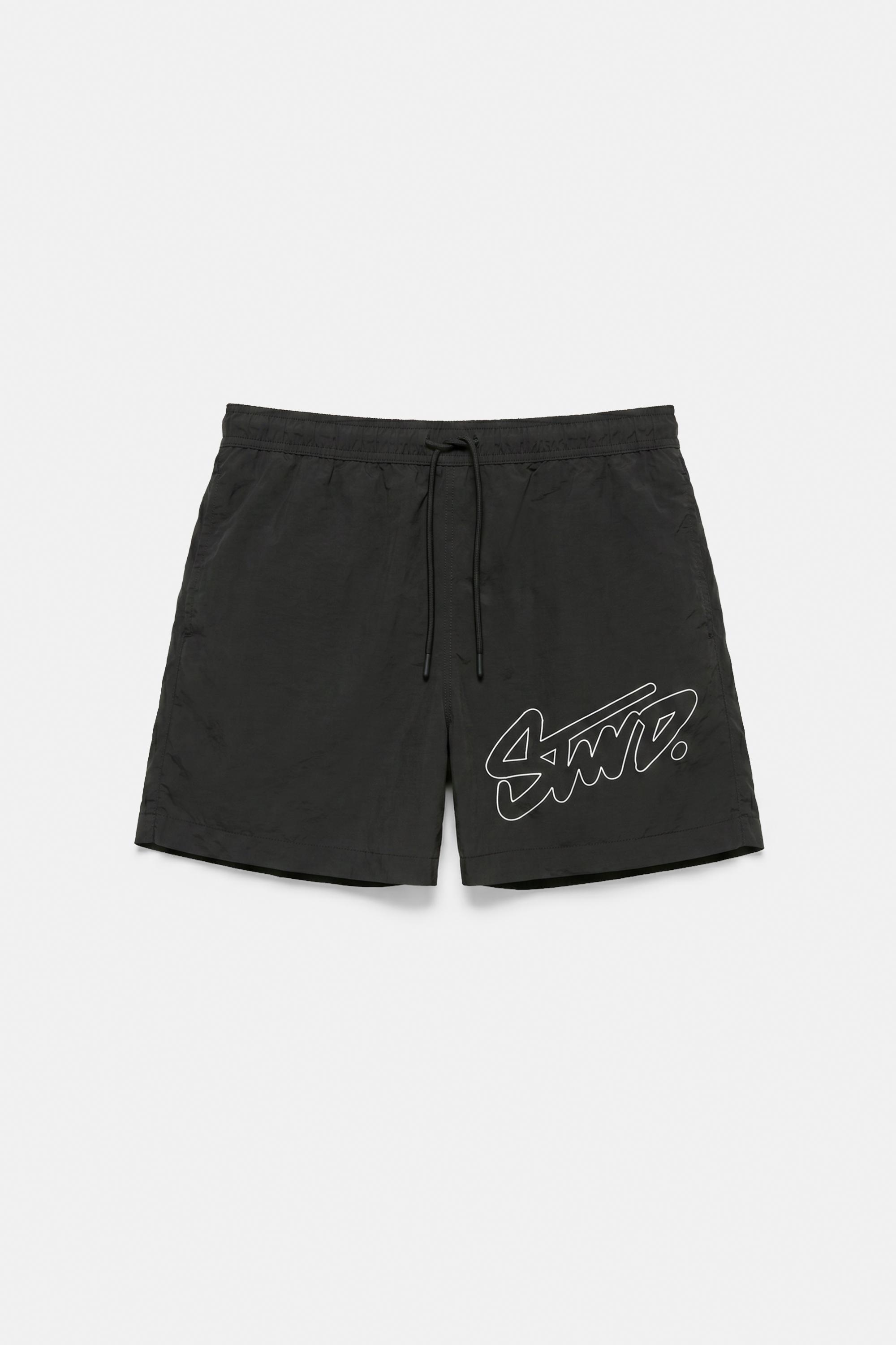 STWD board shorts — Black