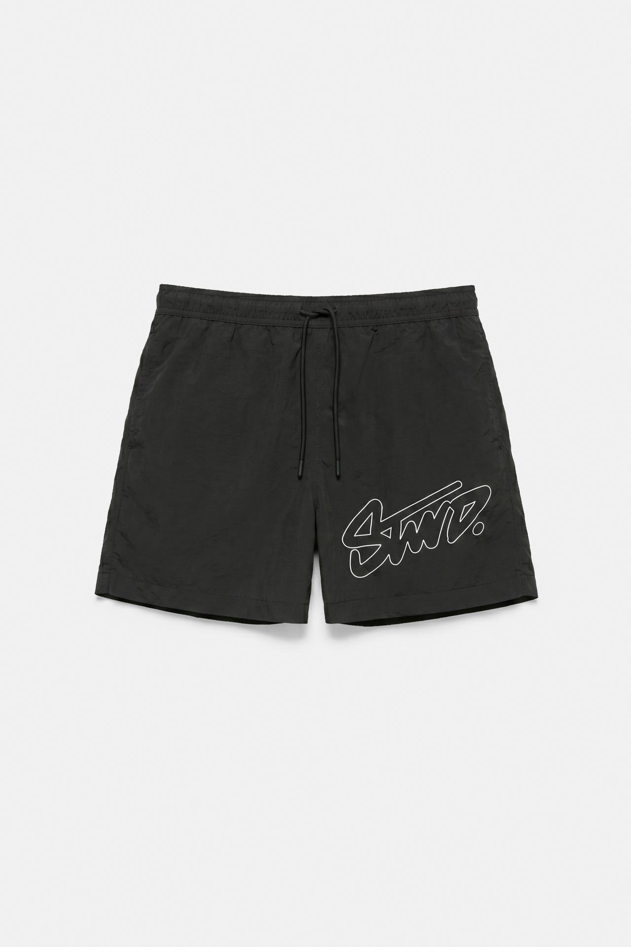 STWD board shorts — Black
