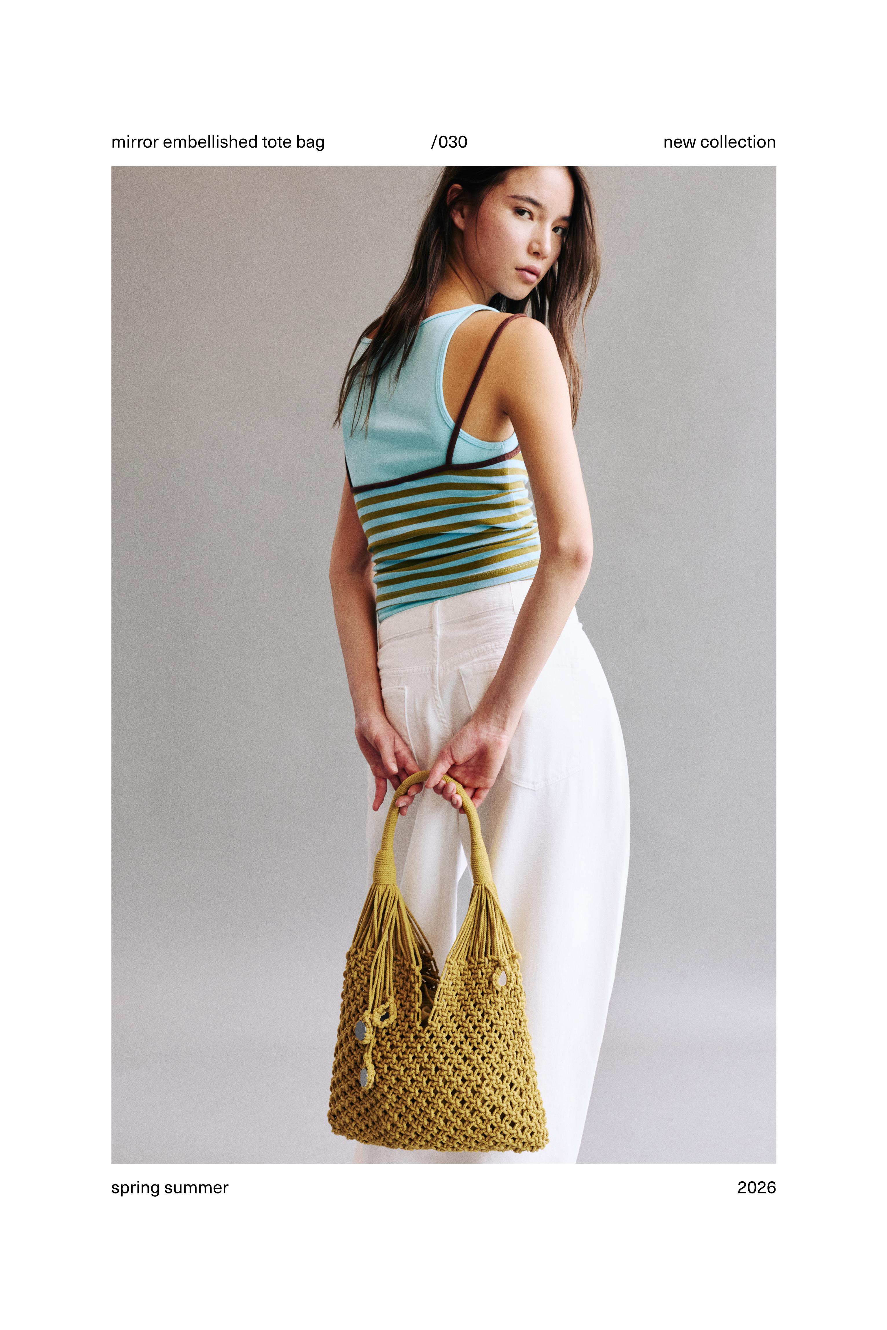 Mirror tote bag — Green
