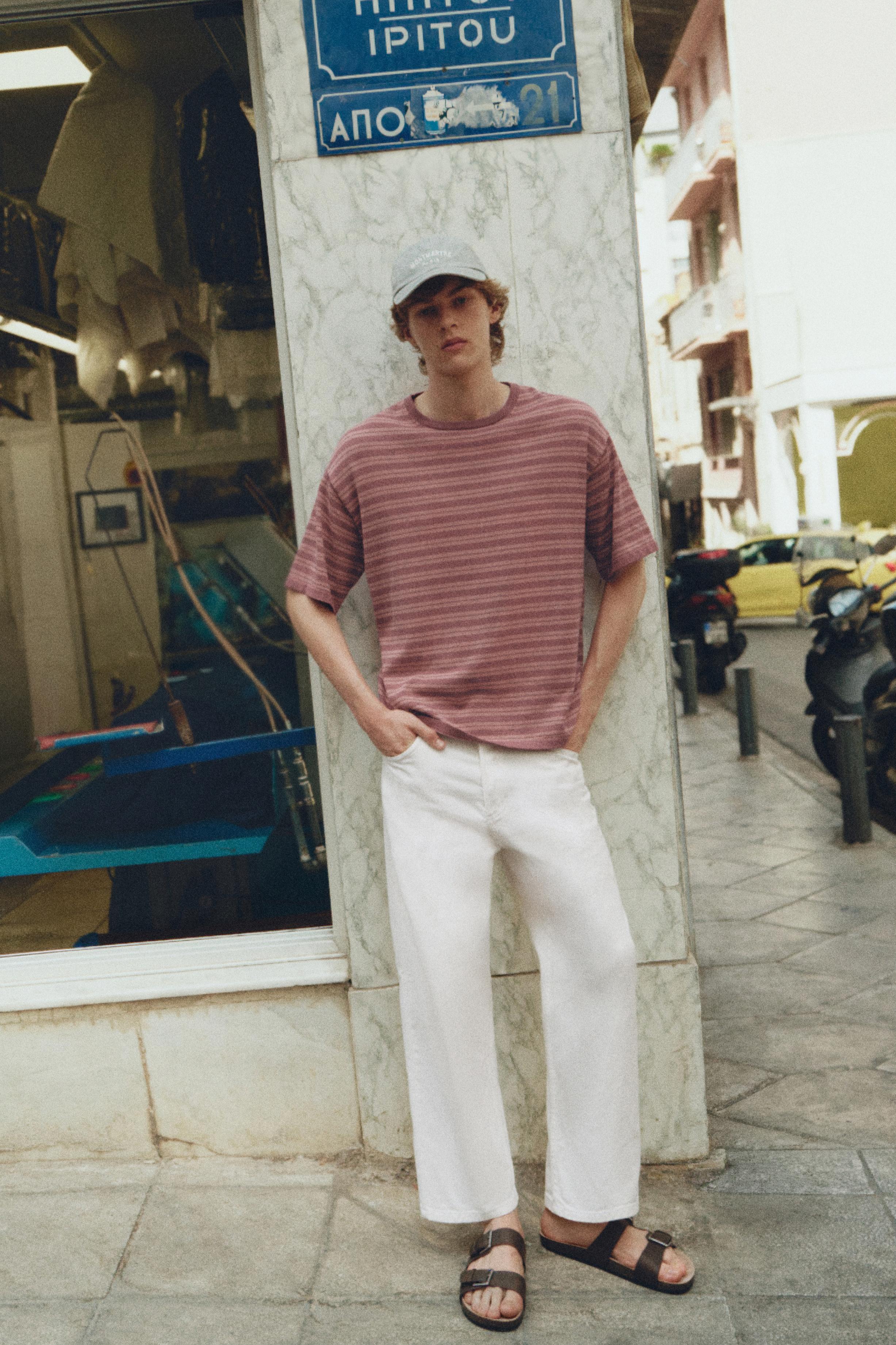 Tapered jeans — White