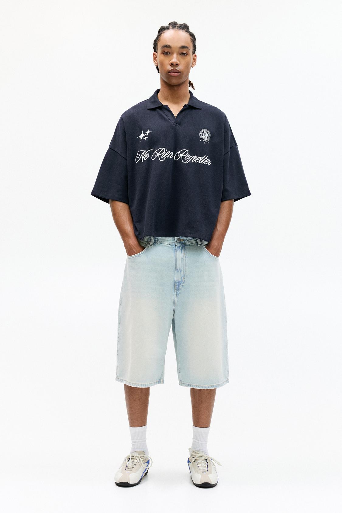 Shirt Playeras Chunky PB03 Heavy Washed Box Tee Pure Blanks