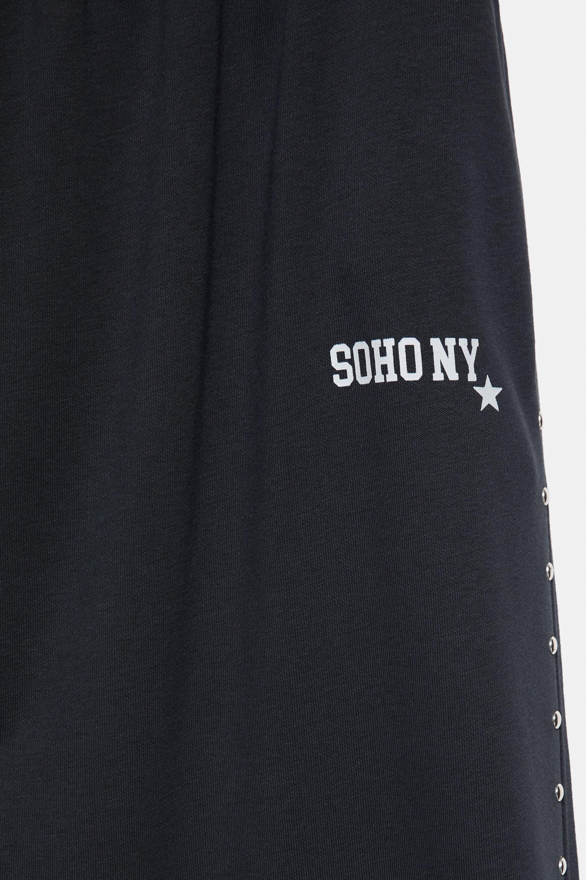Studded joggers — Dark grey