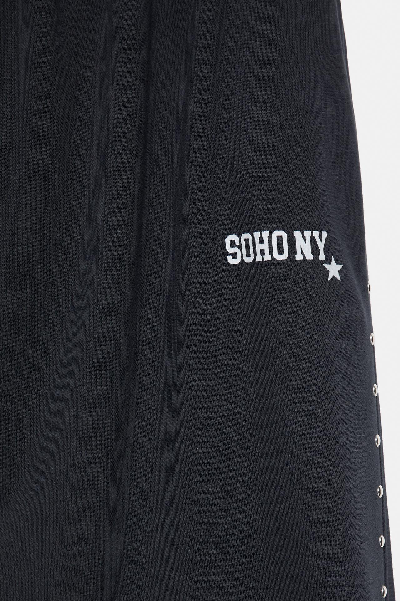 Studded joggers — Dark grey