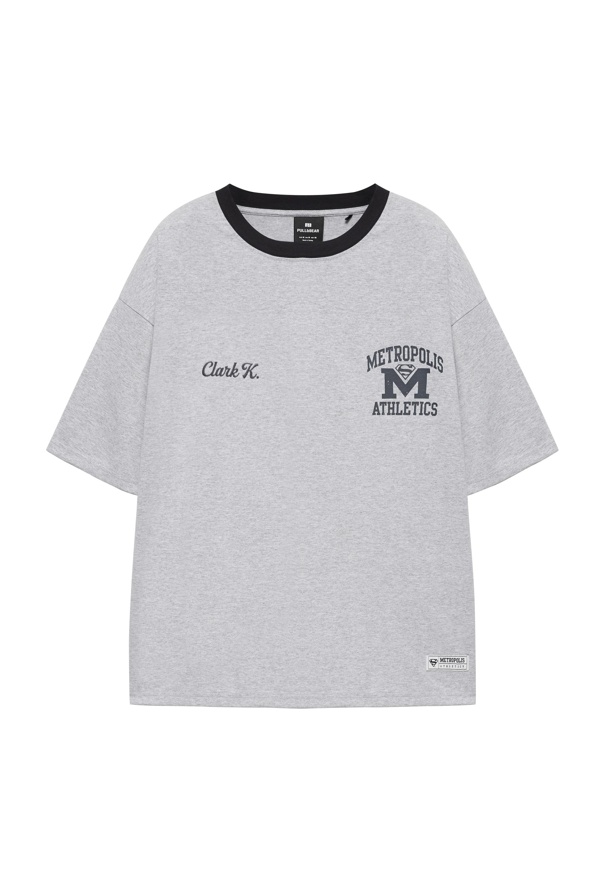 Metropolis Superman T-shirt — Grey marl