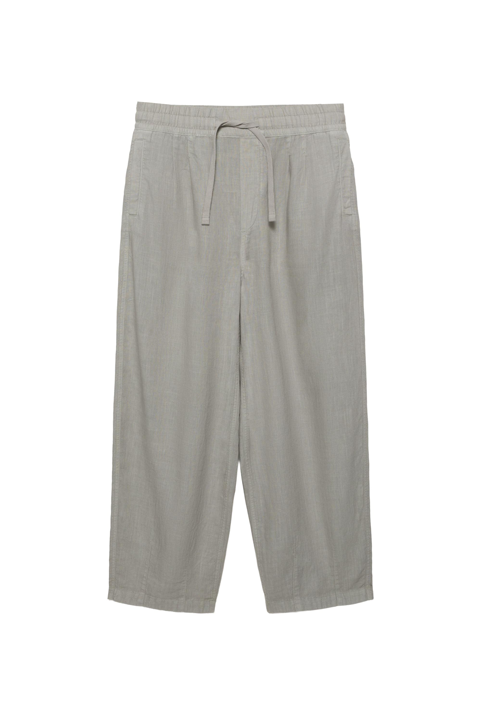 Ketenli jogger pantolon - Görsel 23