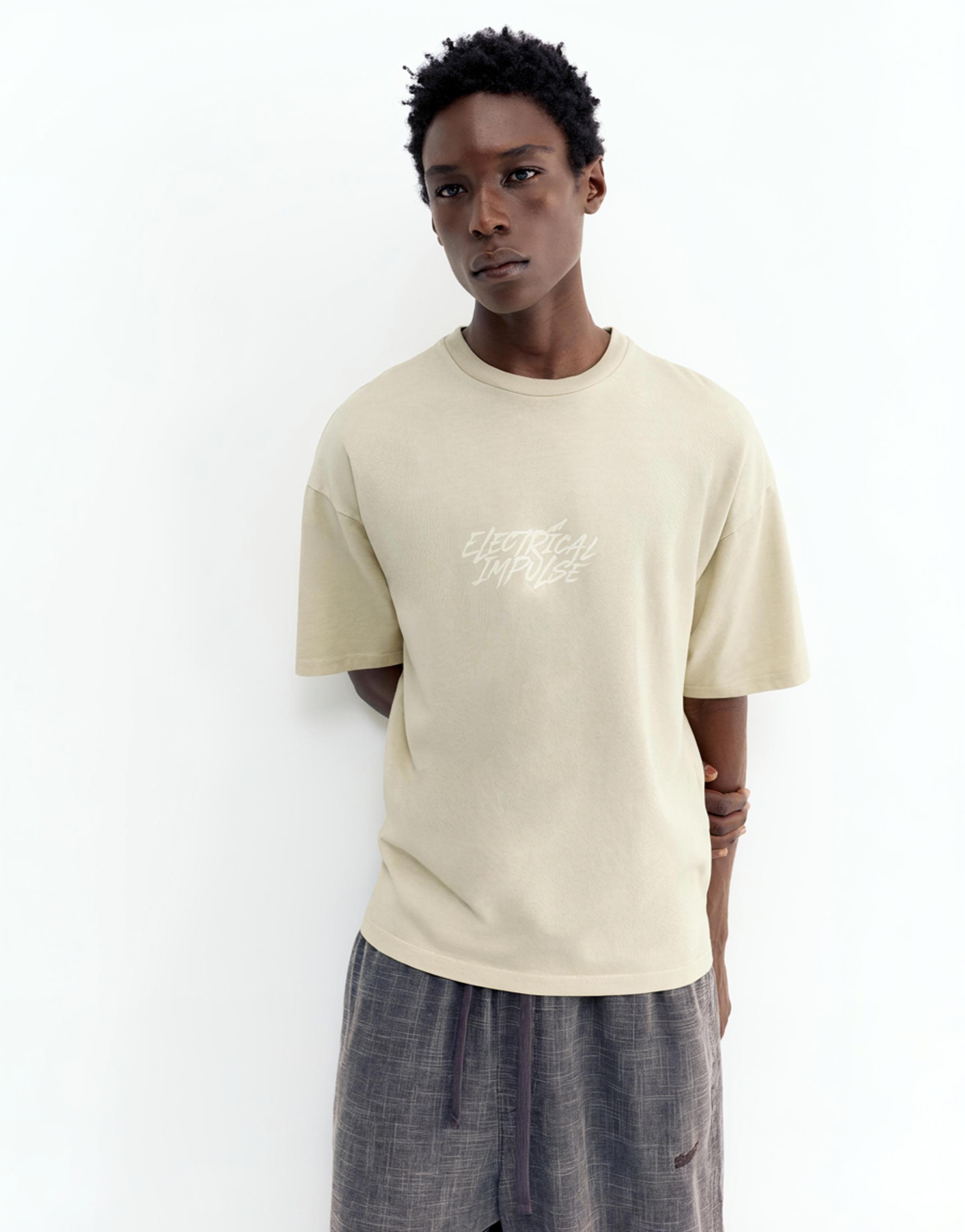 STWD Electrical Impulse T-shirt — Sand