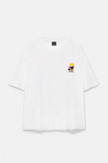Ibiza graphic boxy-fit T-shirt — White 4
