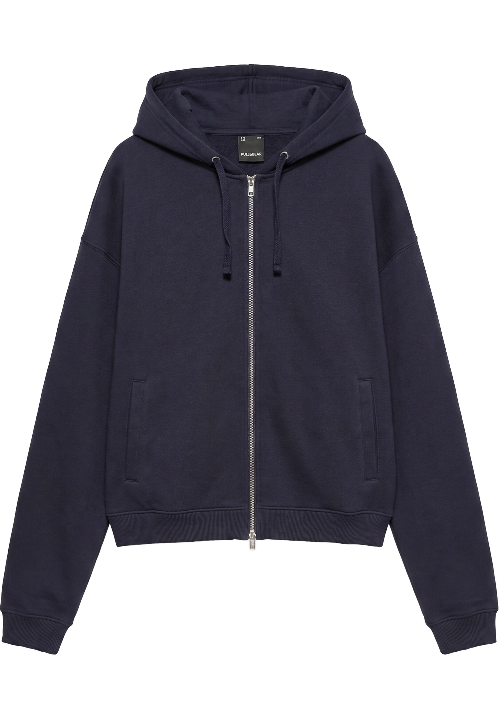 Zip-up hoodie — Navy
