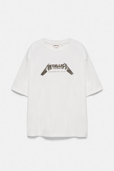 Metallica relaxed fit T-shirt — Off white 7