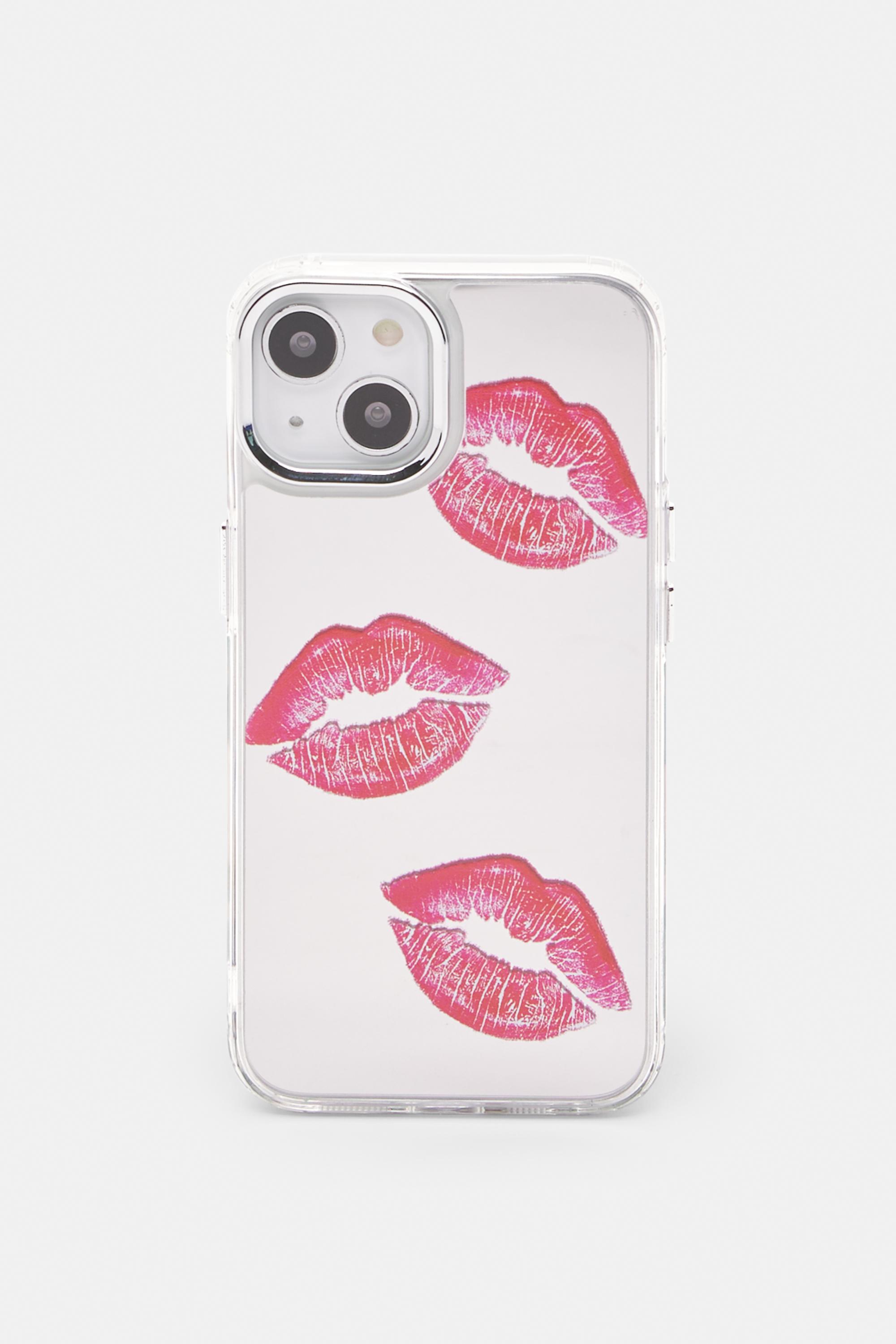 Iphone-Hülle Spiegel Lippen