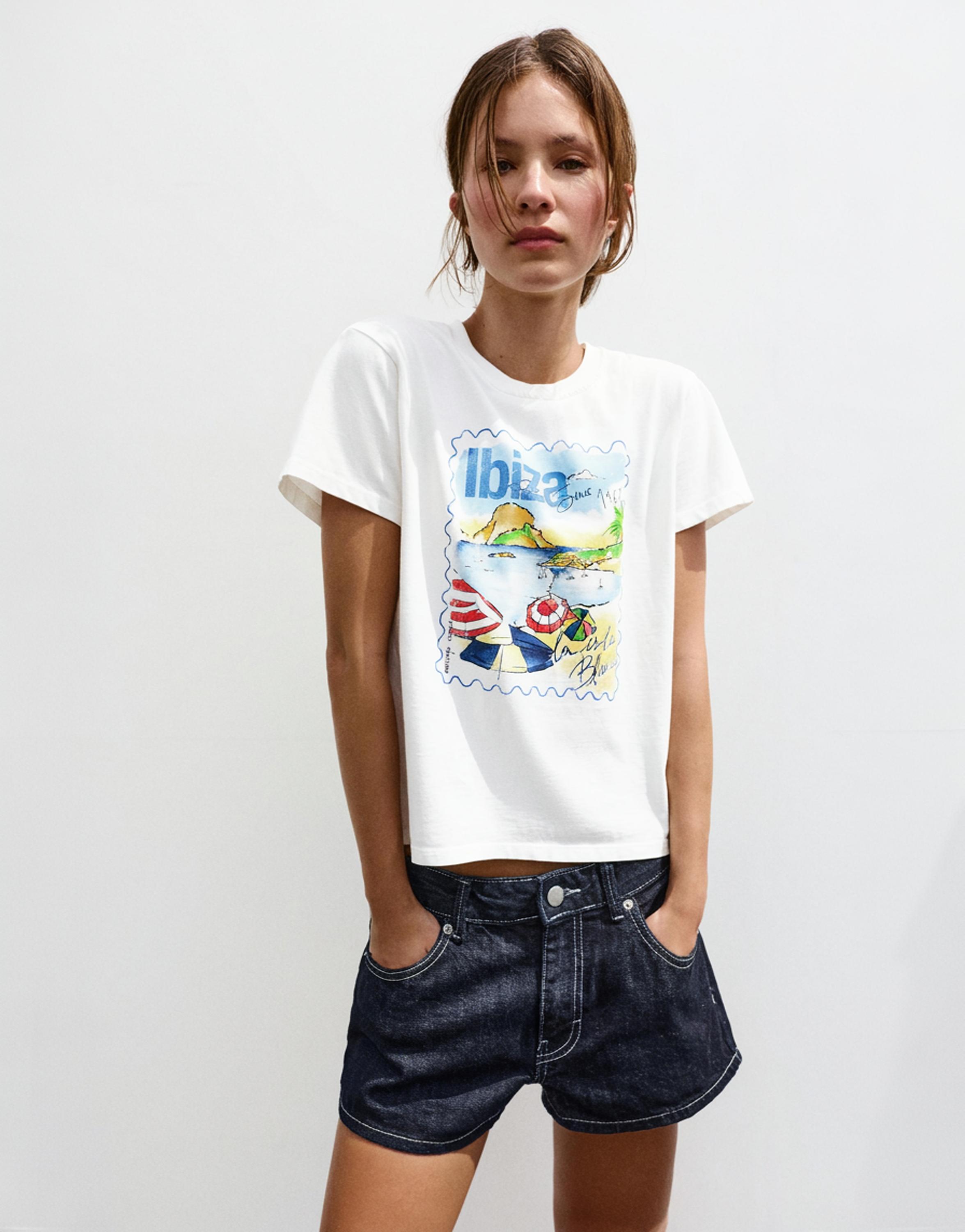 Ibiza T-shirt — Ice