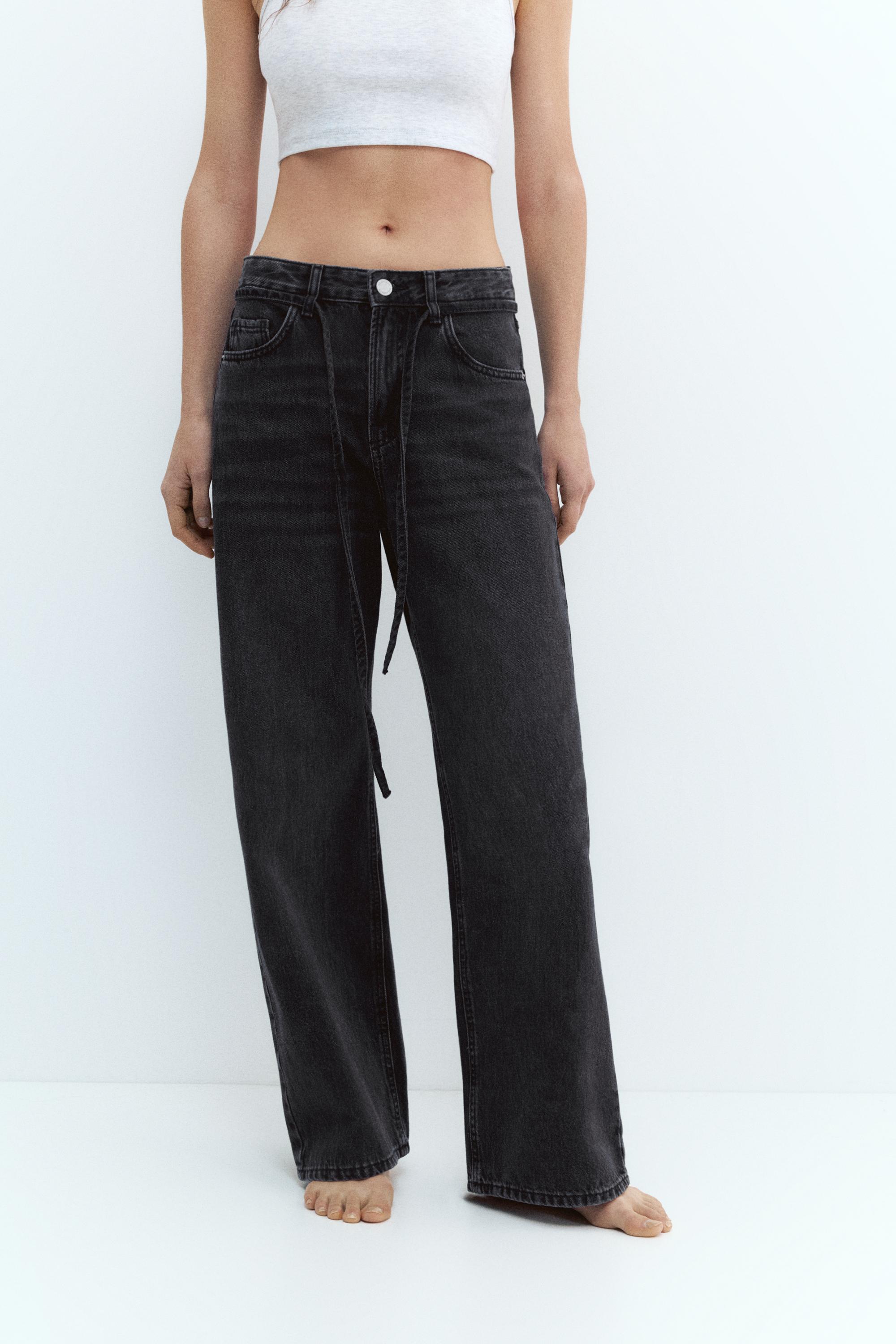 Bağcıklı baggy jean - Görsel 10