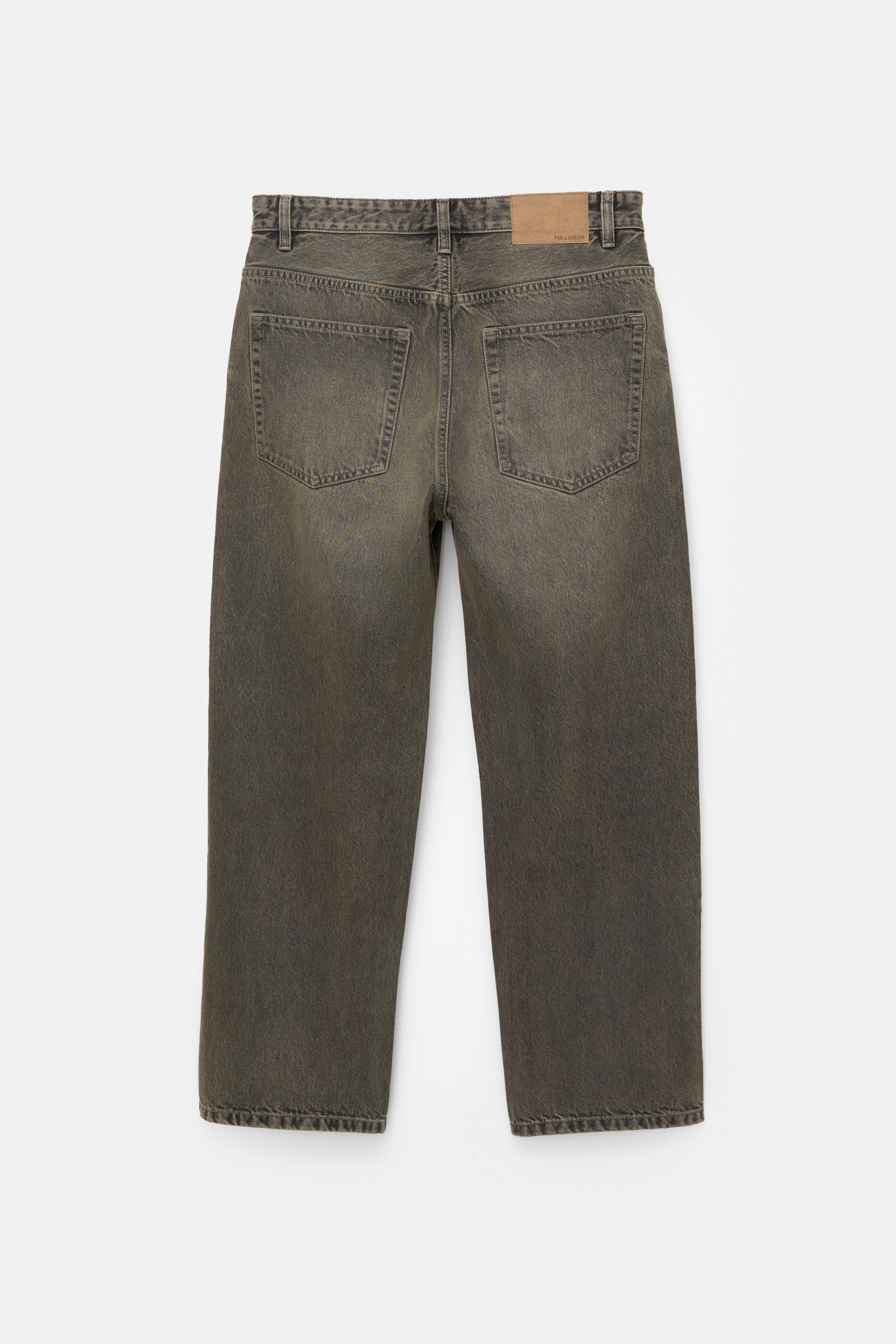 Baggy jeans — Black/Gold