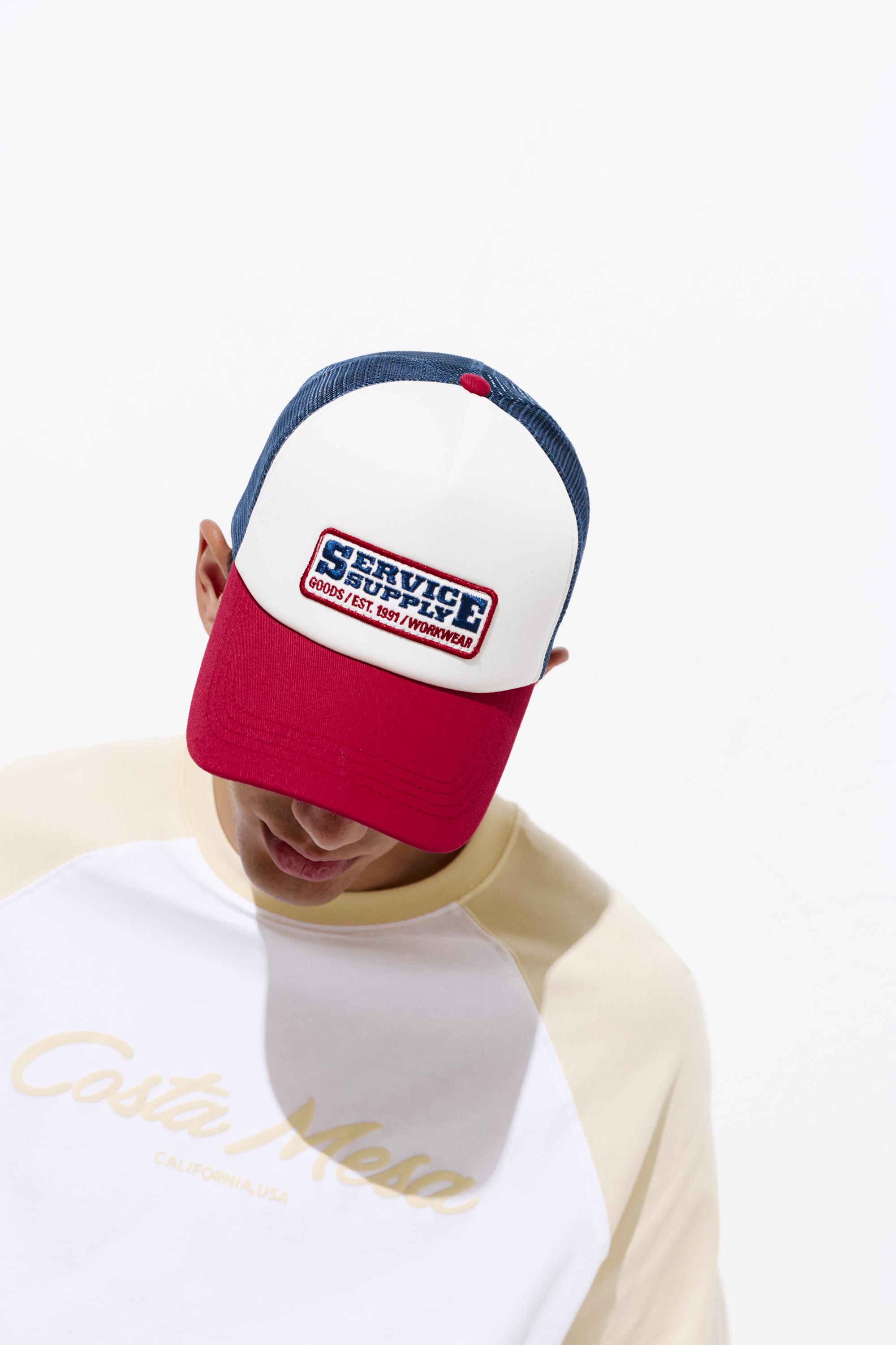 Service Supply trucker cap — Red