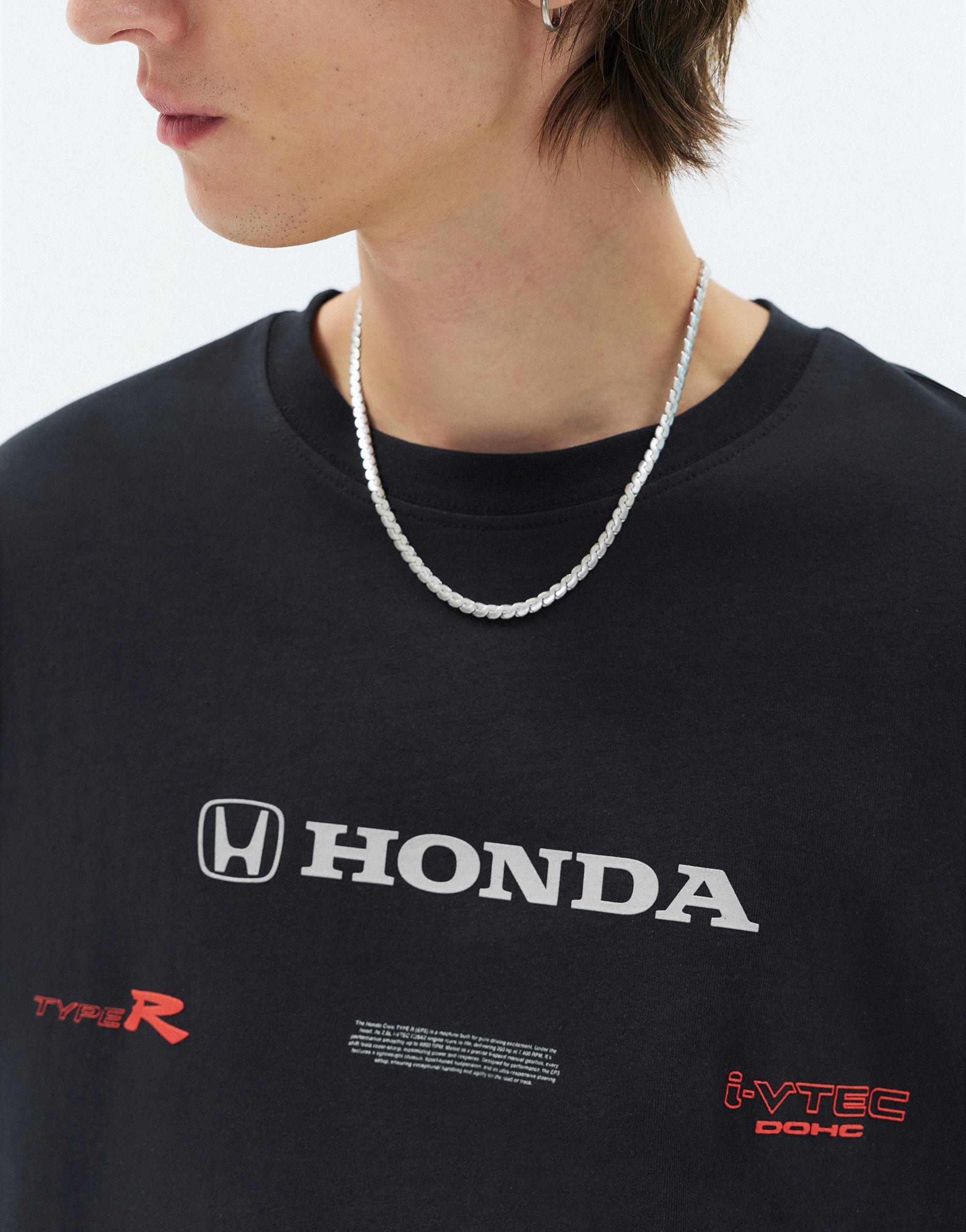 Honda Civic Graphic T-shirt — Anthracite grey