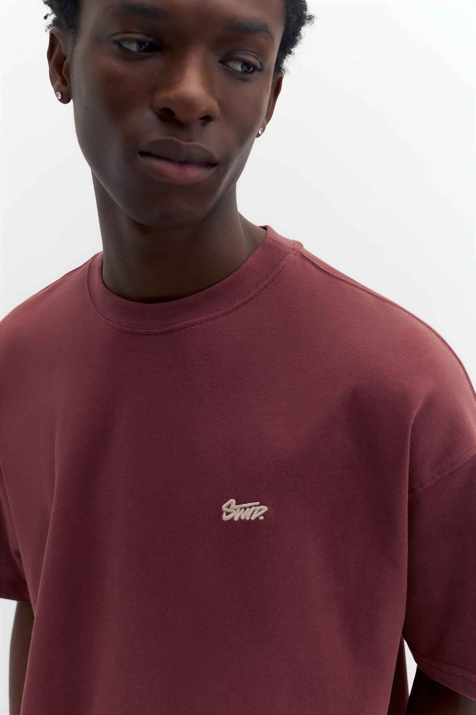 STWD logolu salaş t-shirt - Görsel 10
