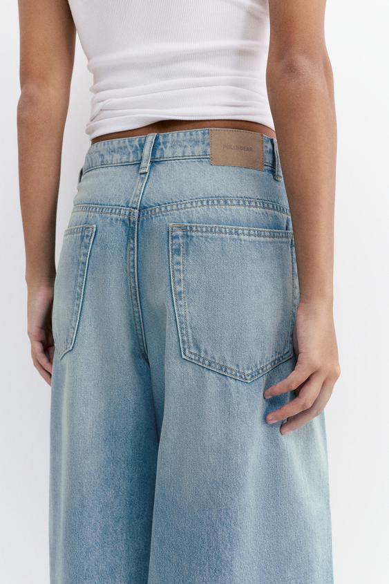 Körüklü balon fit bol paça jean