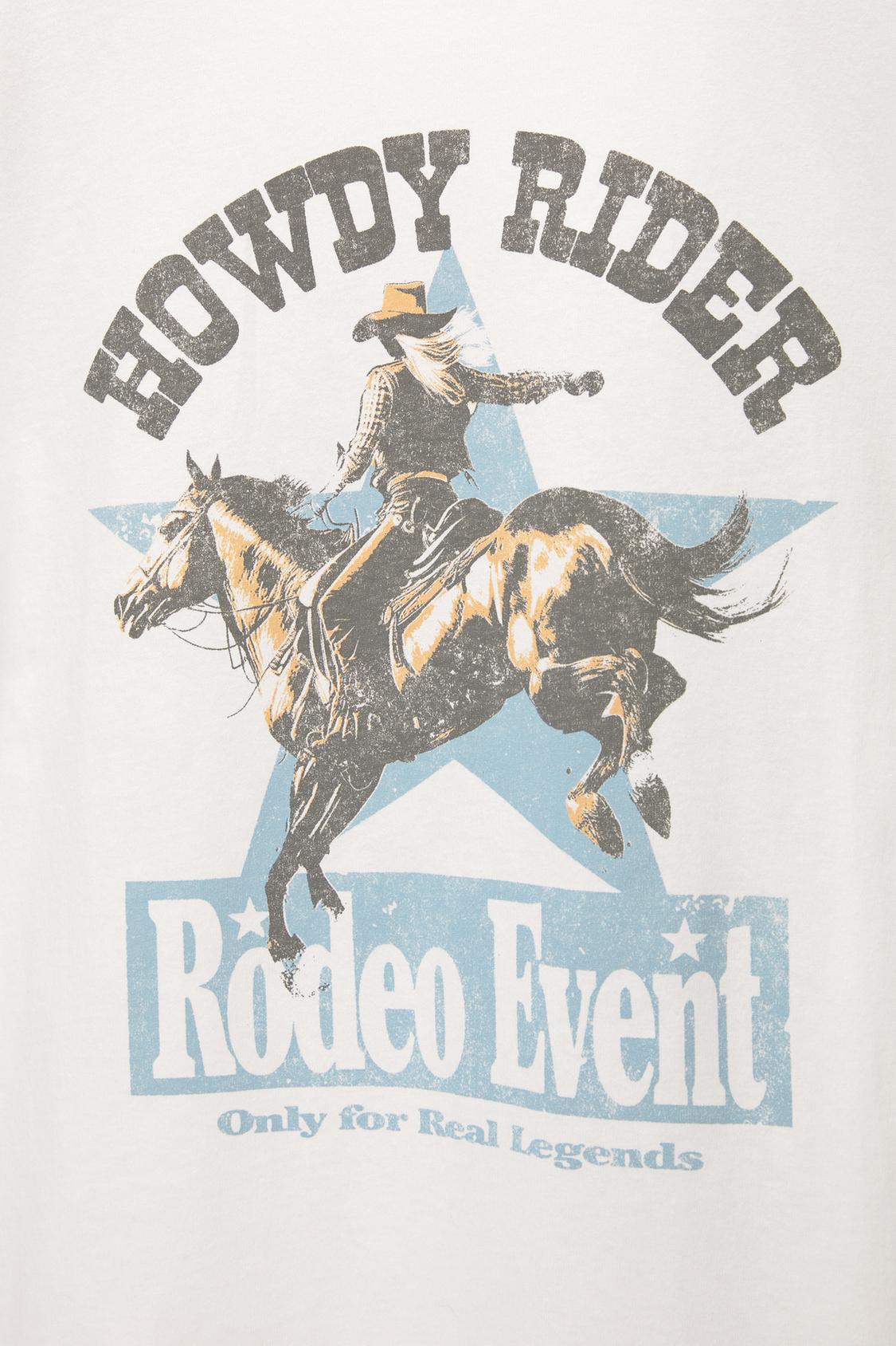 T-Shirt mit Grafik im Cowboylook - PULL&BEAR
