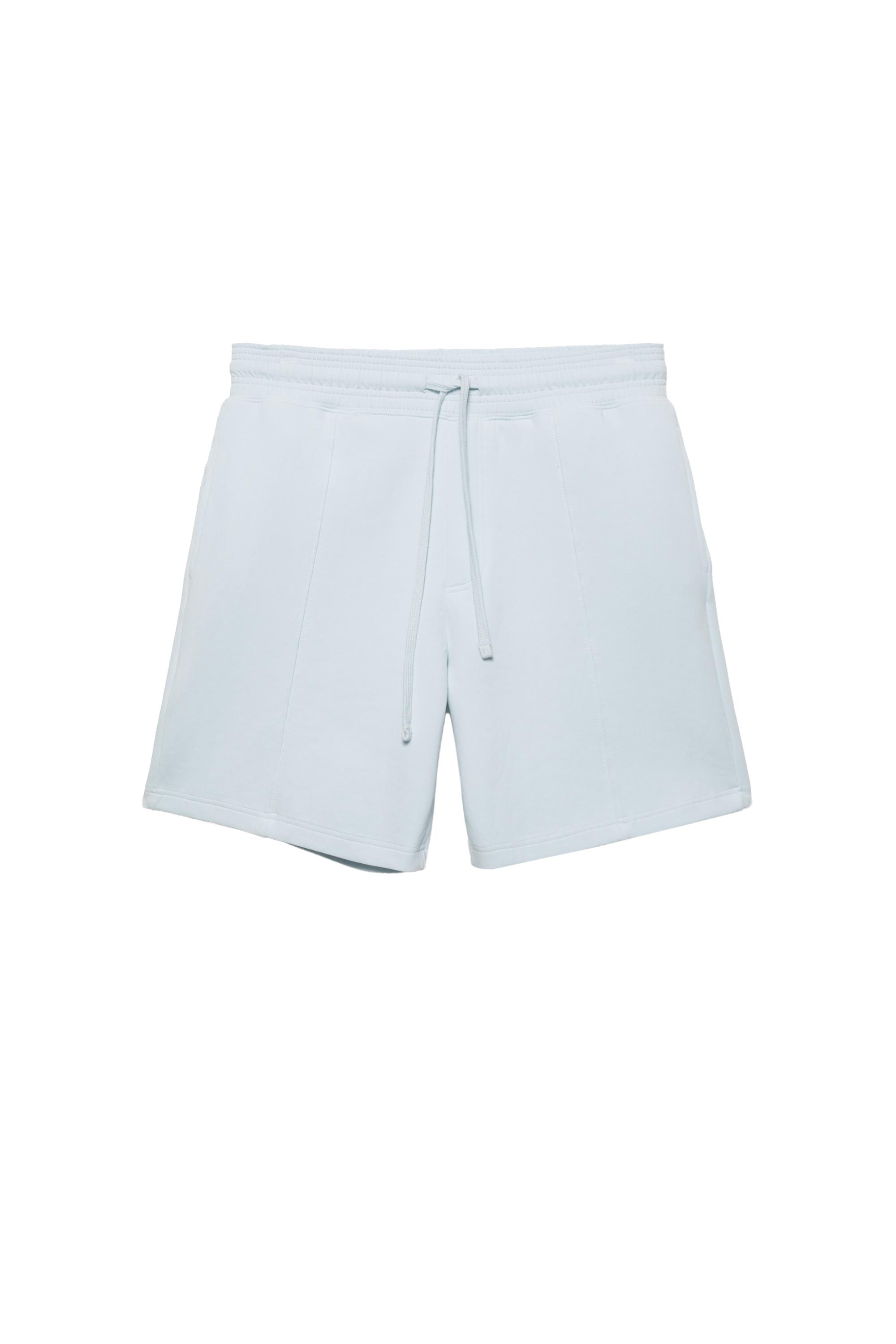 Pull&Bear İnterlok jogger bermuda görsel 7