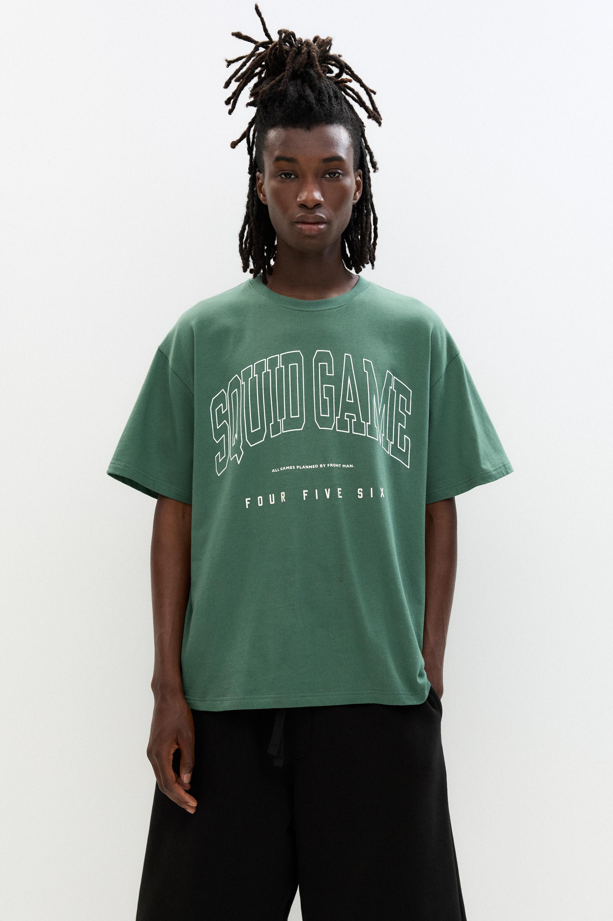 Grünes „Squid Game“-T-Shirt