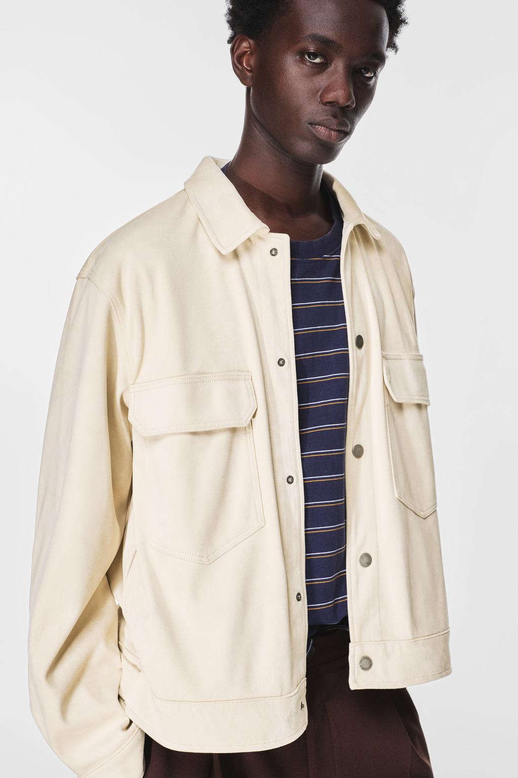 Wildlederimitatjacke PULL&BEAR