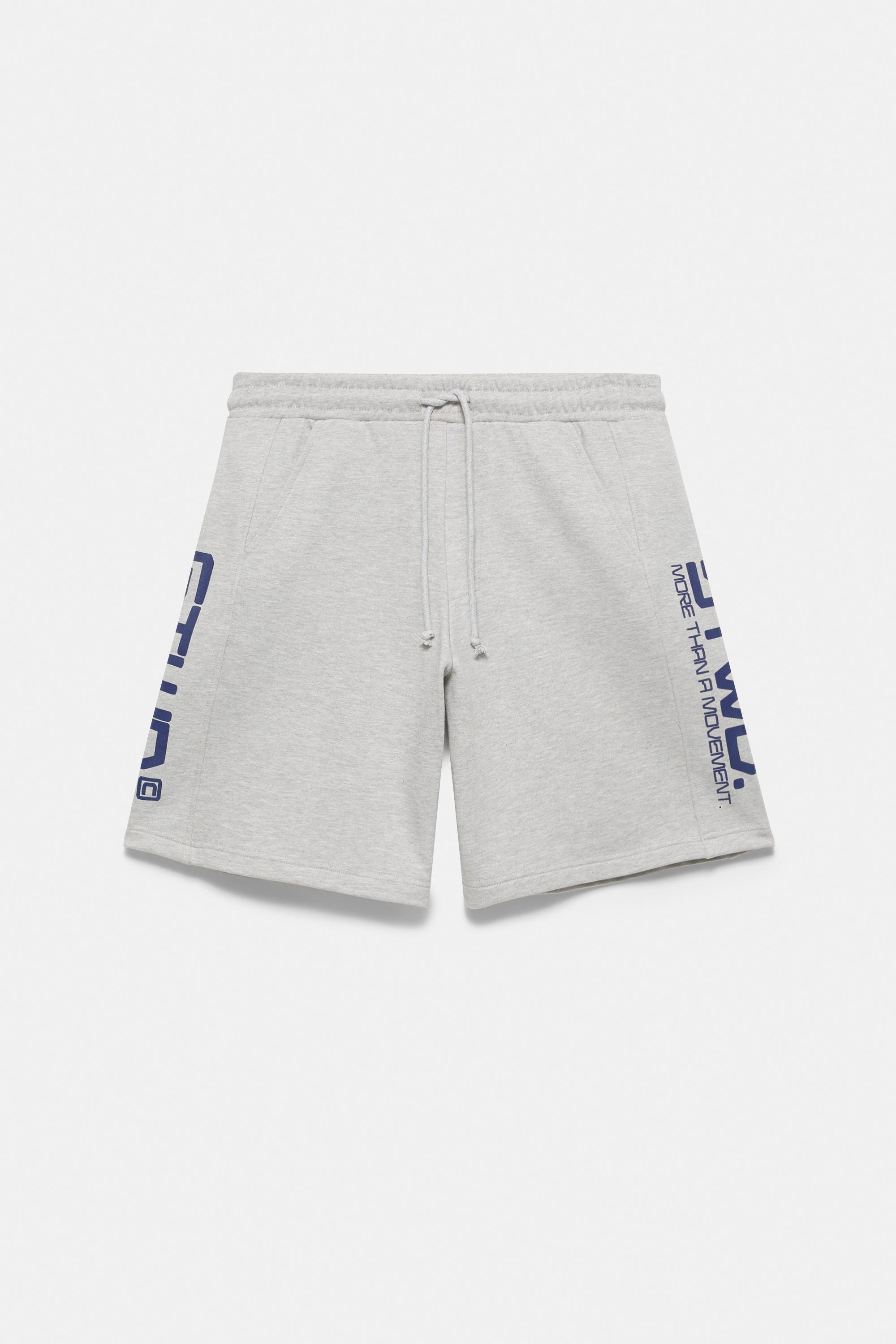 STWD sports Bermuda shorts — Medium marl