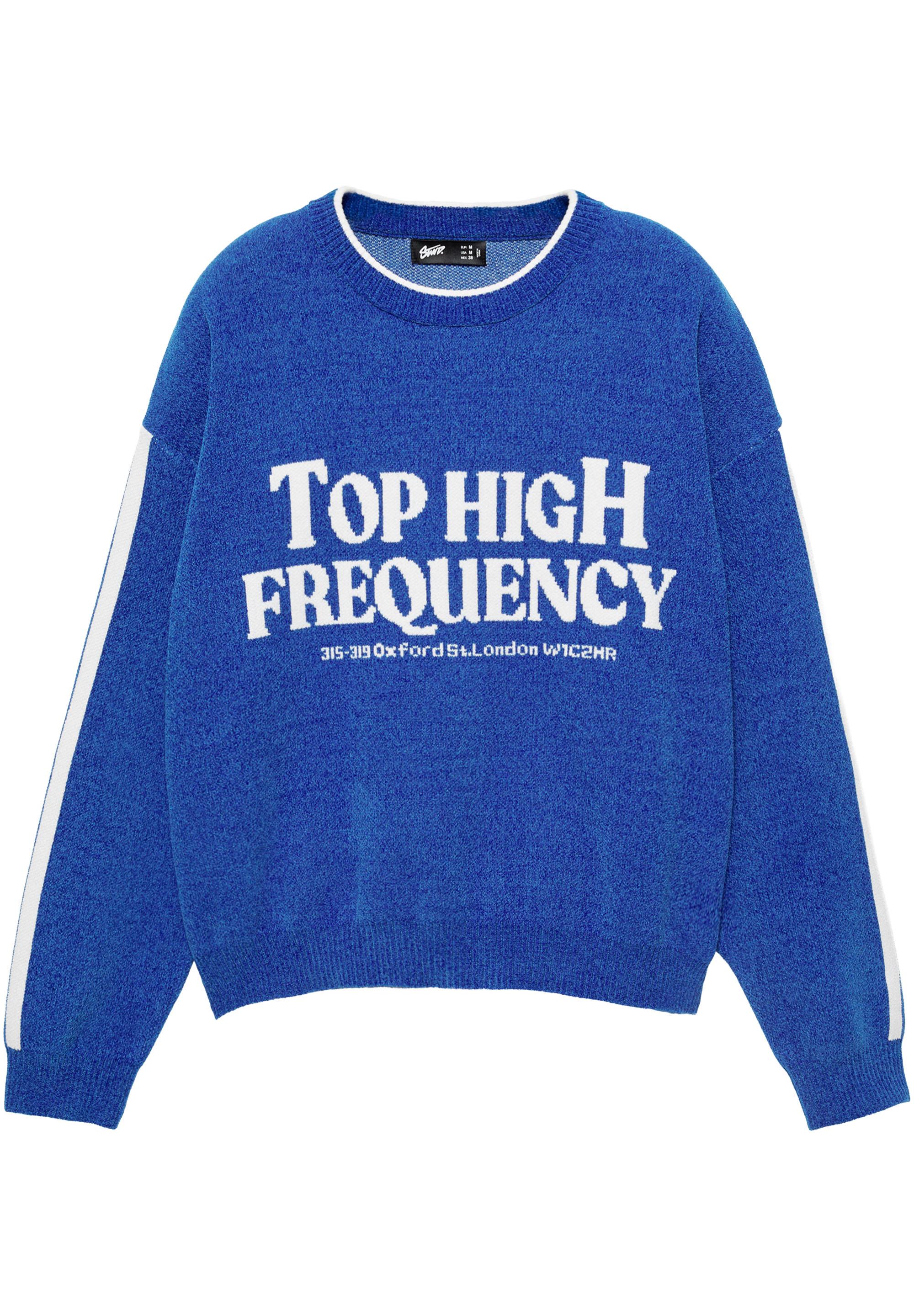 STWD graphic jumper — Blue