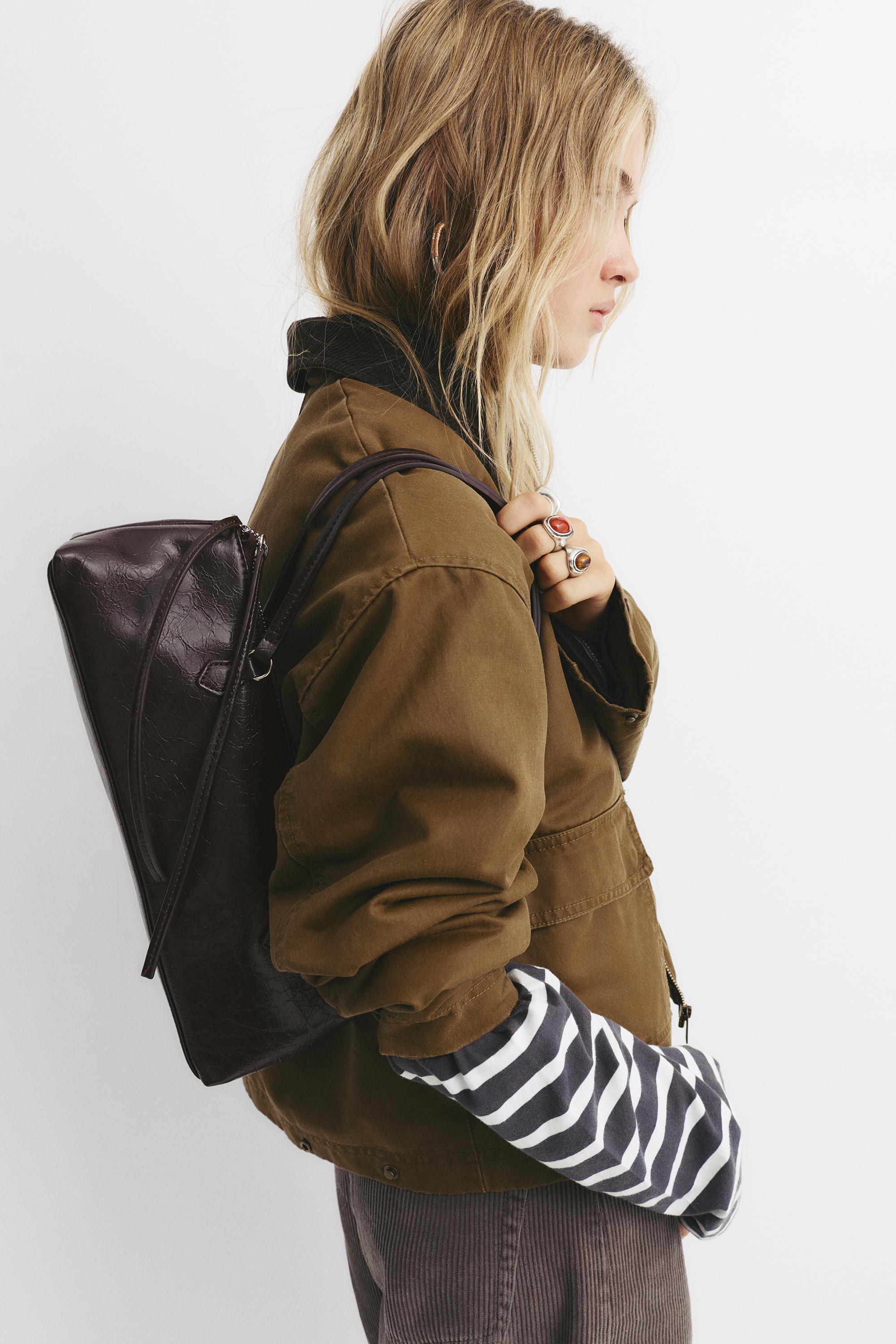 Shoulder bag with straps - PULL&BEAR