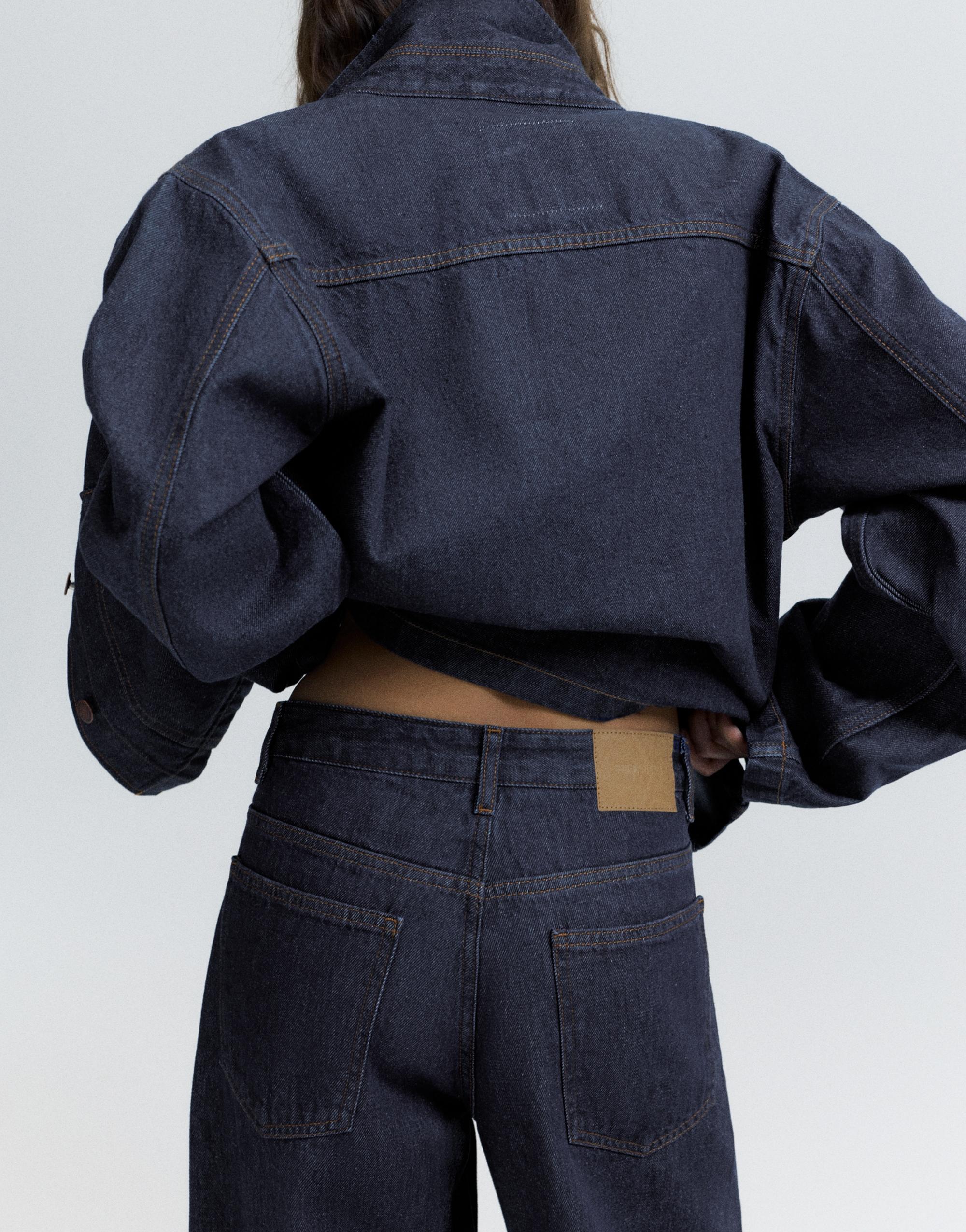 Düşük bel barrel jean - Görsel 75