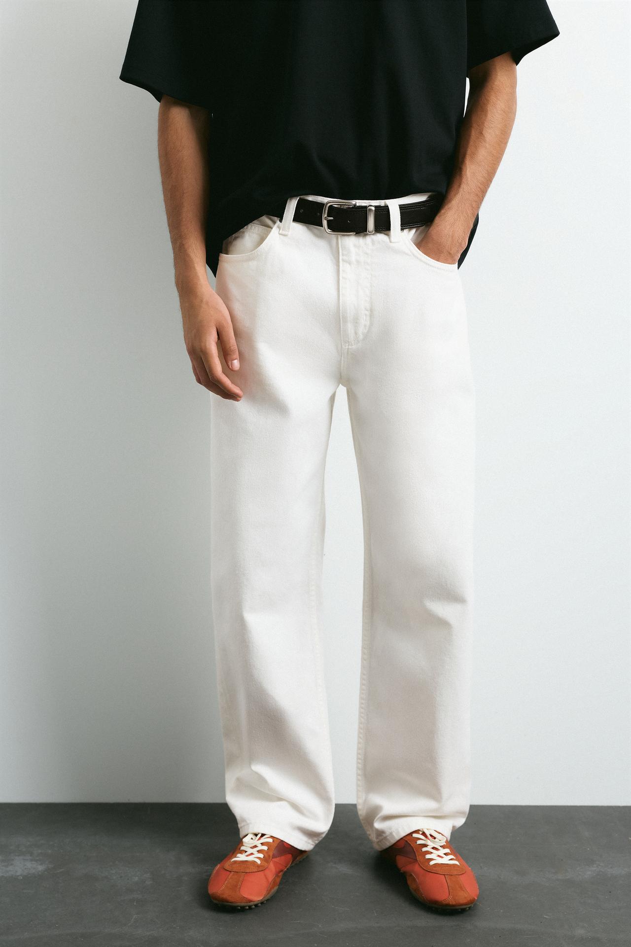 Baggy jeans — White
