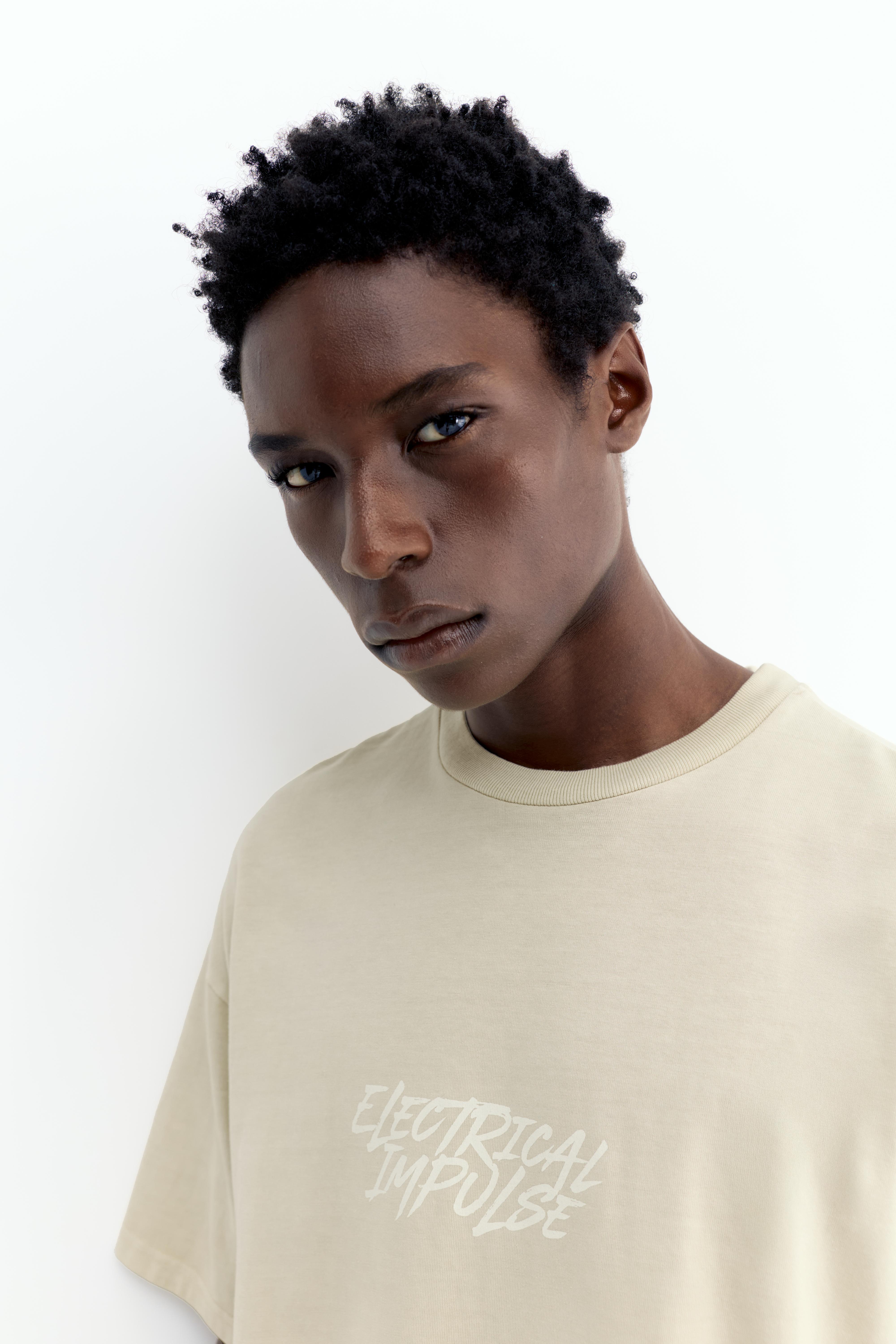 STWD Electrical Impulse T-shirt — Sand