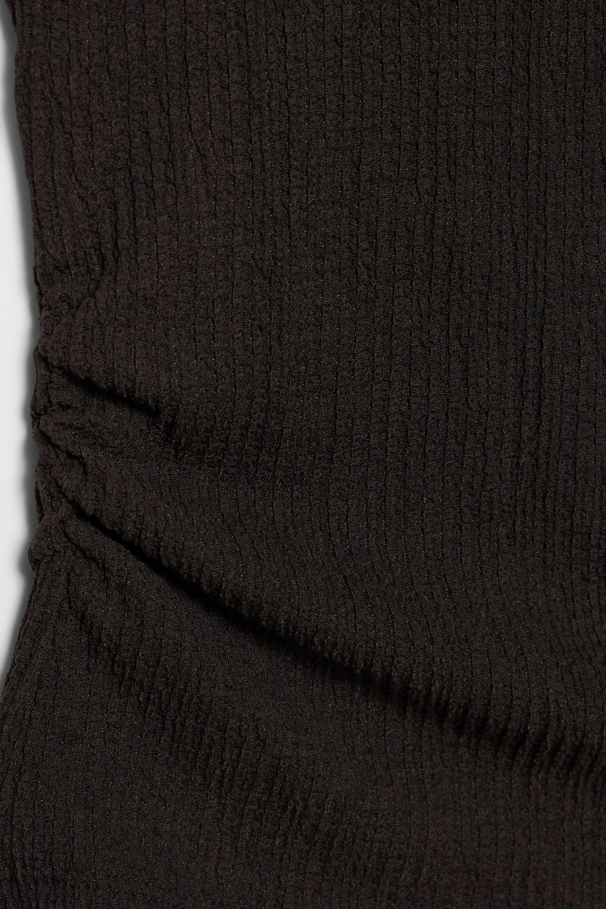 Crepe top — Brown